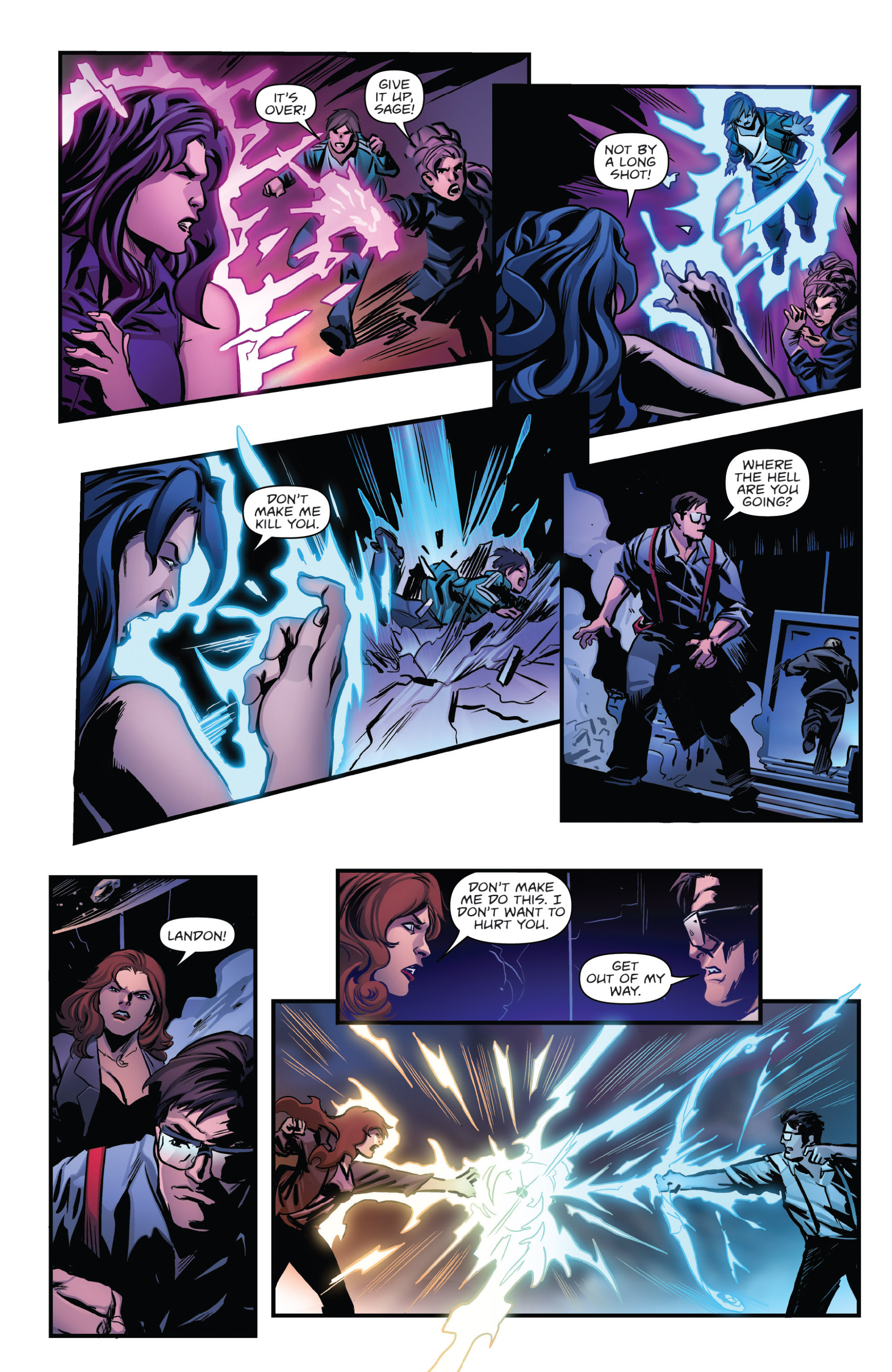 Read online Grimm Fairy Tales presents Goddess Inc. comic -  Issue #5 - 19