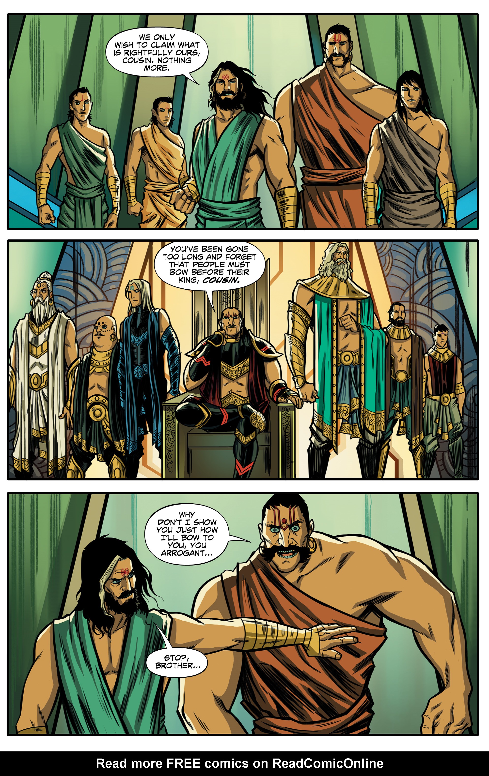 Read online Grant Morrison's 18 Days (2015) comic -  Issue #2 - 4
