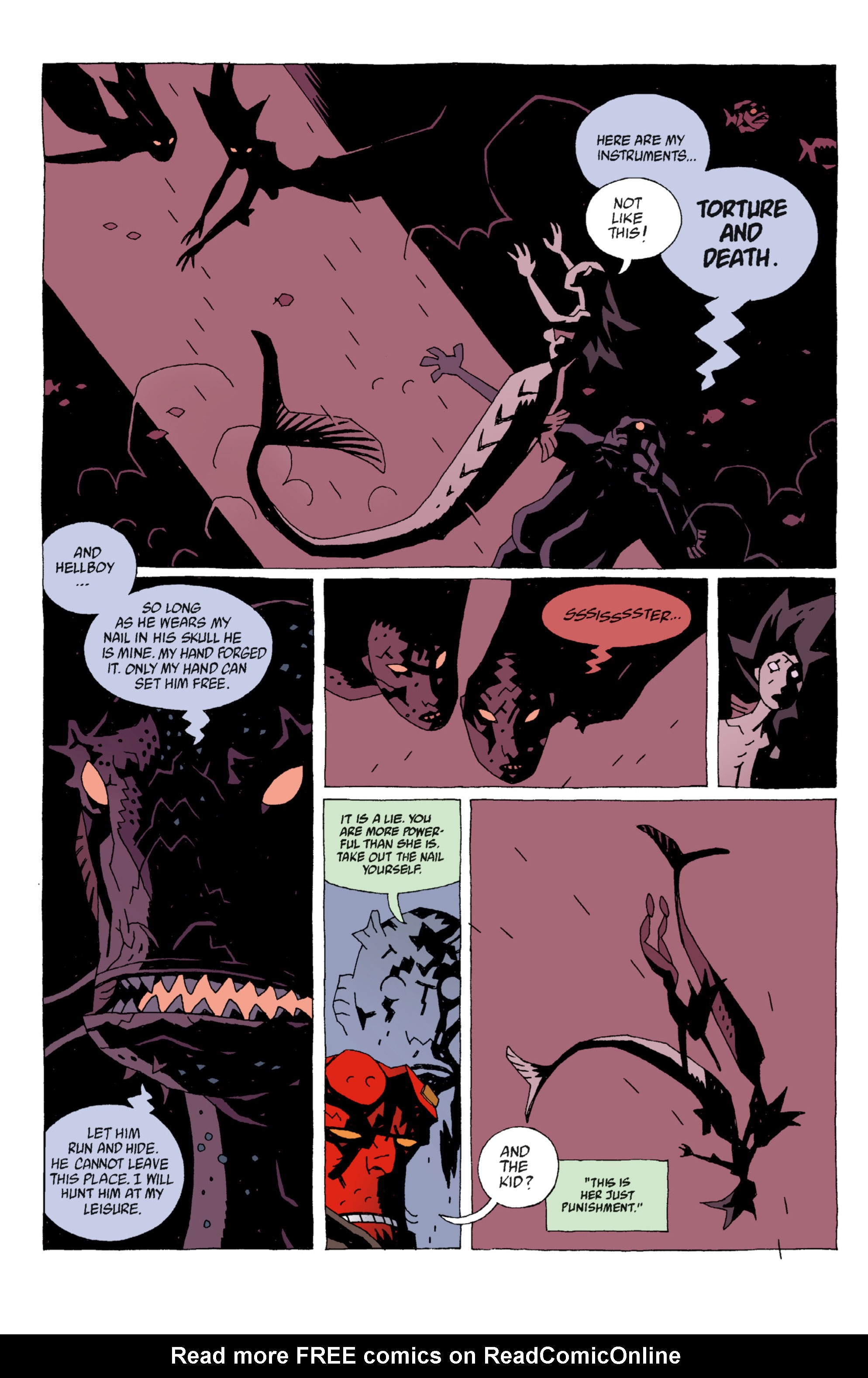 Read online Hellboy comic -  Issue #6 - 54