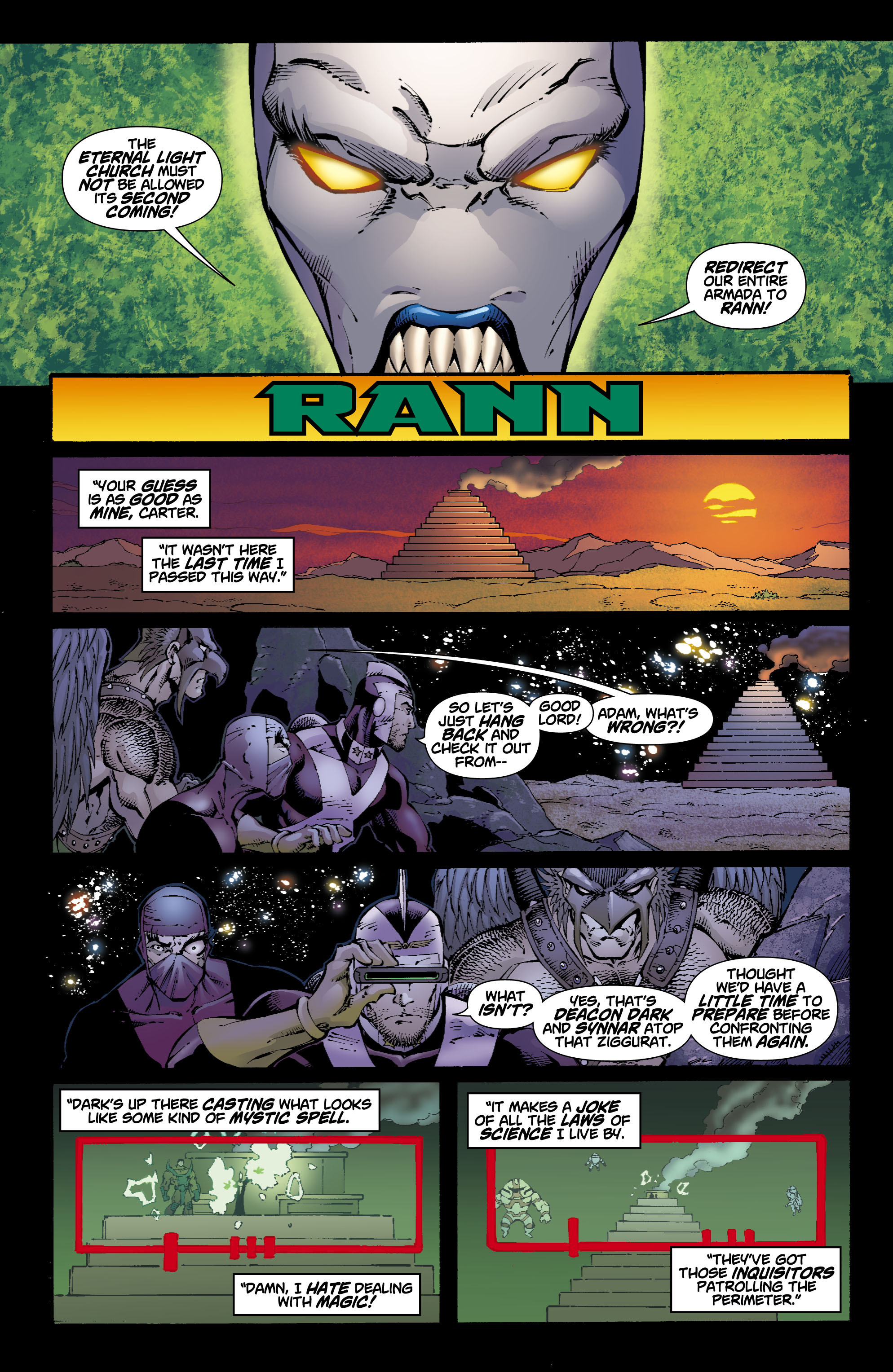 Read online Rann/Thanagar Holy War comic -  Issue #5 - 22