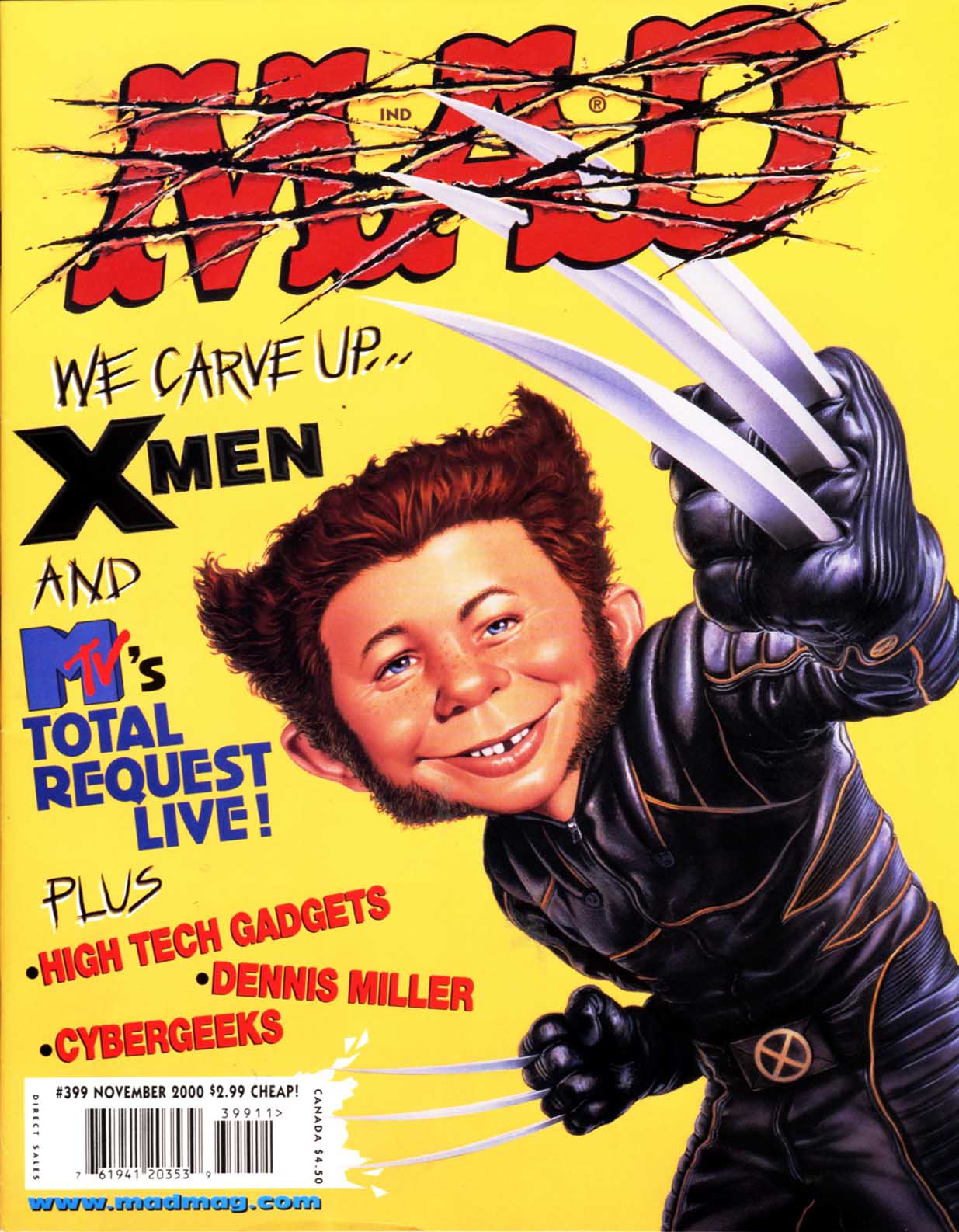 Read online MAD comic -  Issue #399 - 1