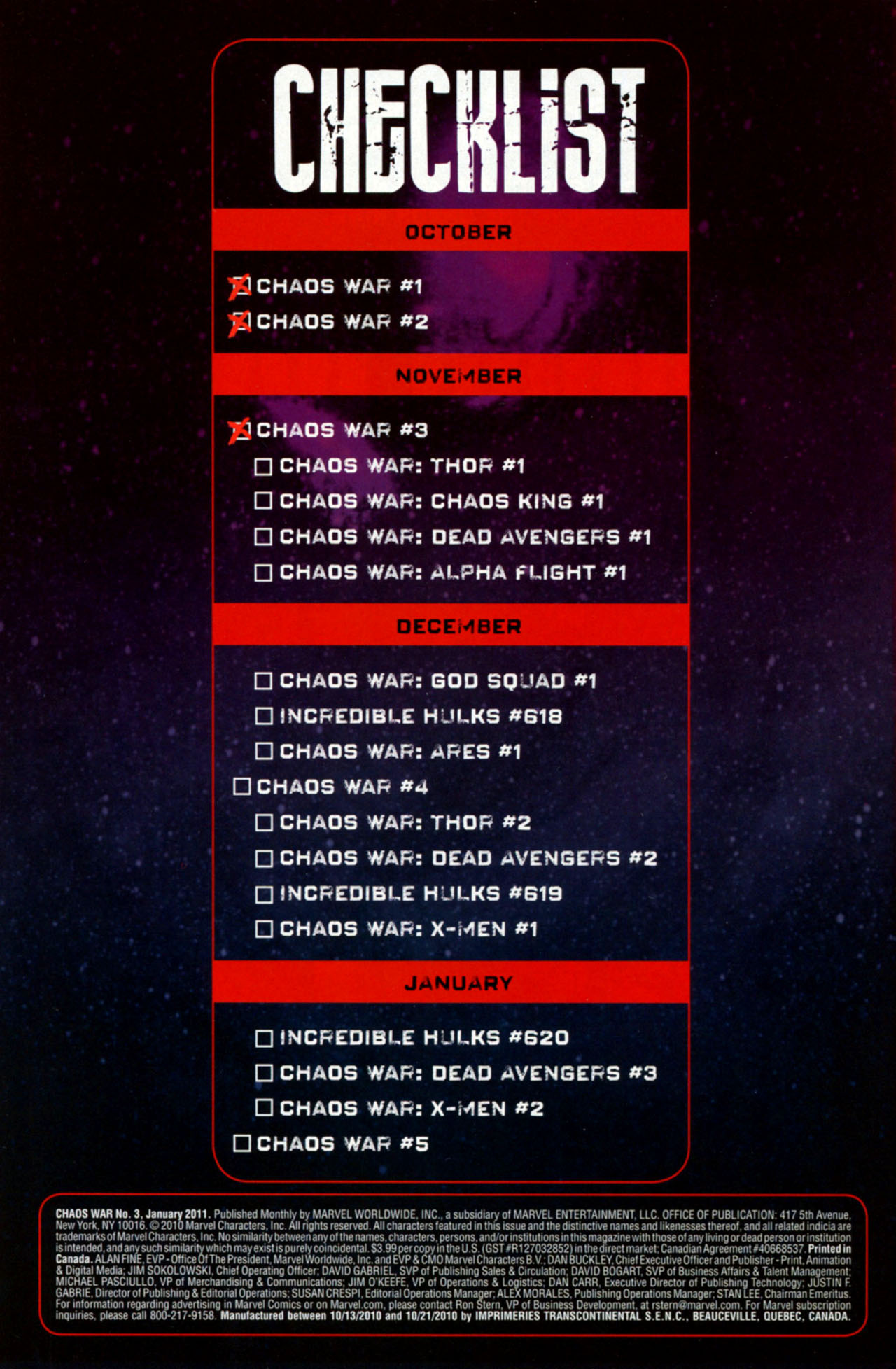 Read online Chaos War comic -  Issue #3 - 3