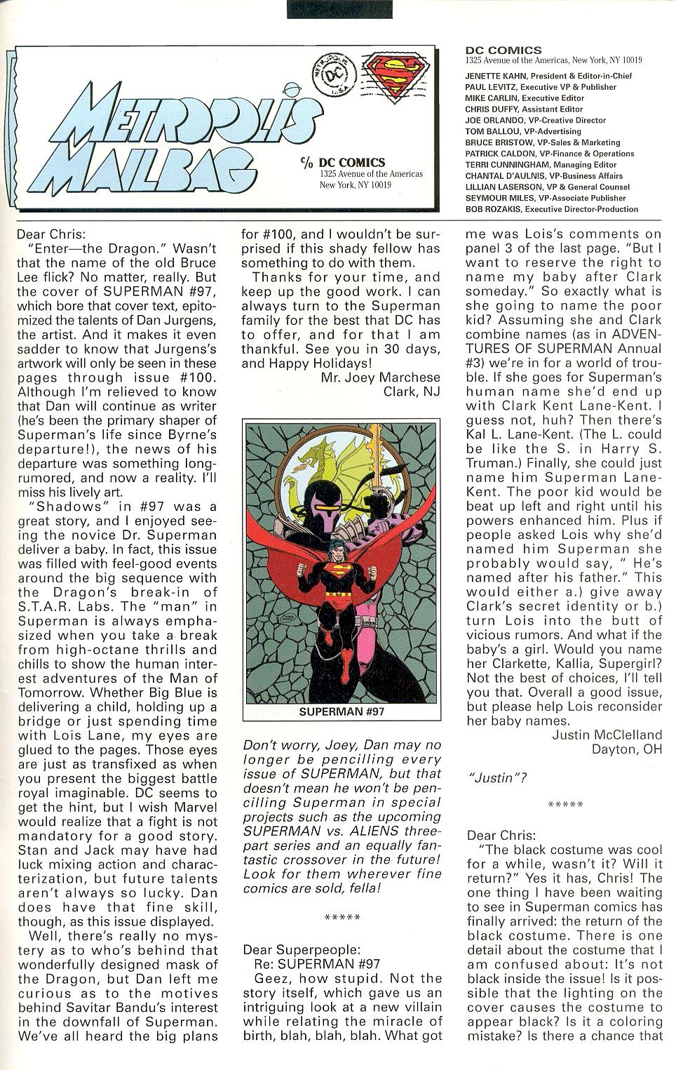 Read online Superman (1987) comic -  Issue #101 - 24