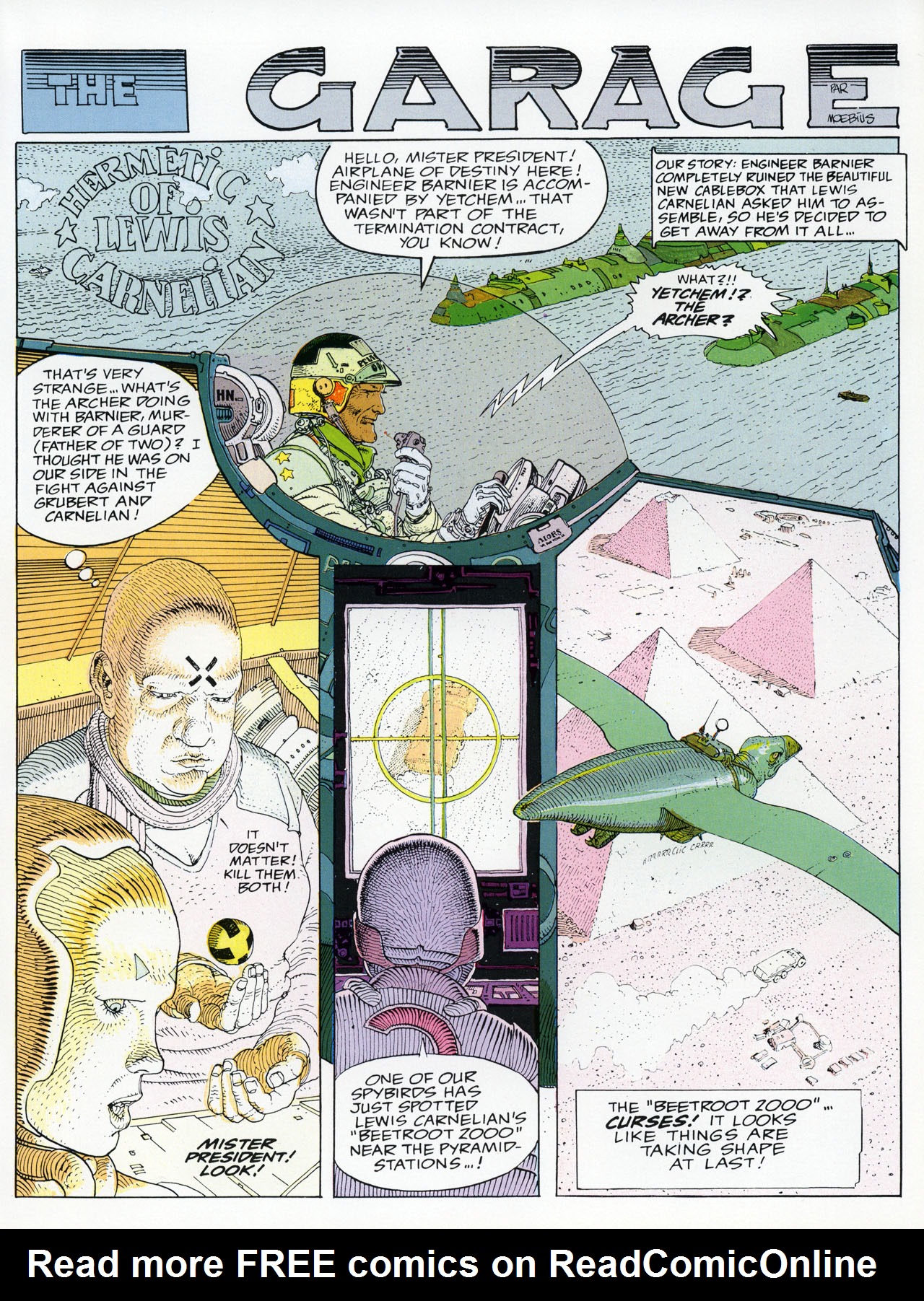Read online Epic Graphic Novel: Moebius comic -  Issue # TPB 3 - 83