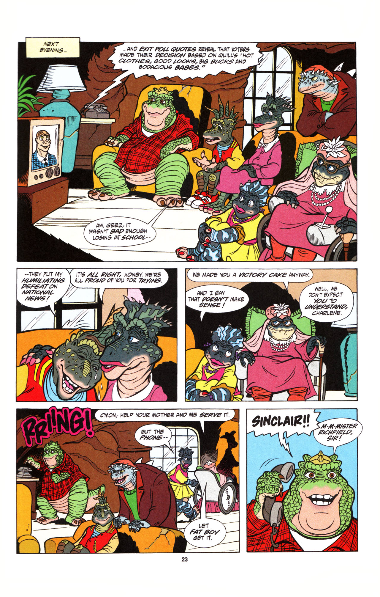 Read online Dinosaurs comic -  Issue #1 - 25