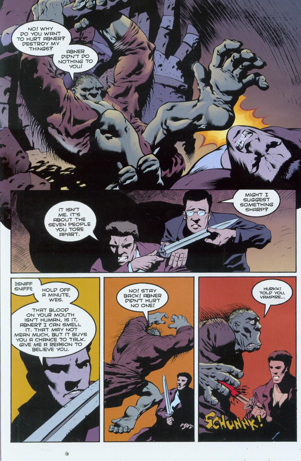 Read online Angel (1999) comic -  Issue #9 - 10