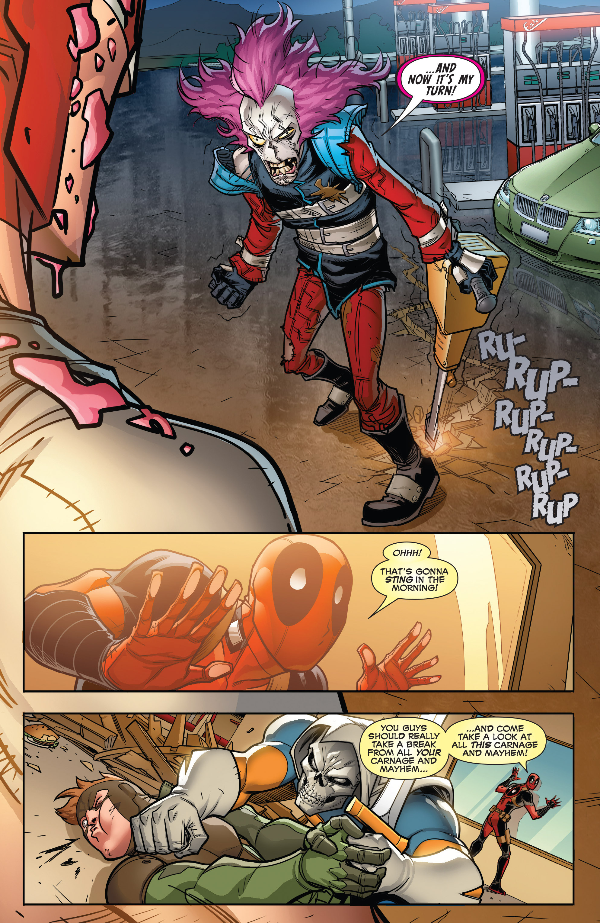 Read online Deadpool & the Mercs For Money comic -  Issue #4 - 17