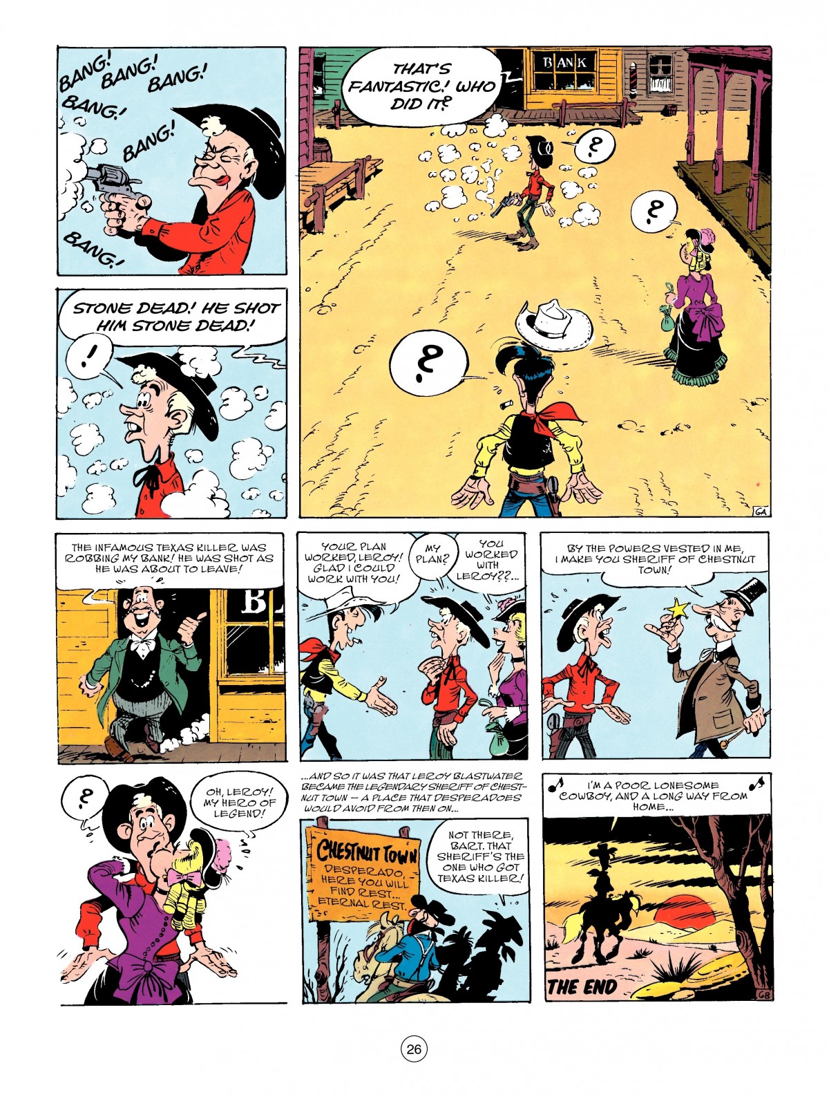 Read online A Lucky Luke Adventure comic -  Issue #50 - 26