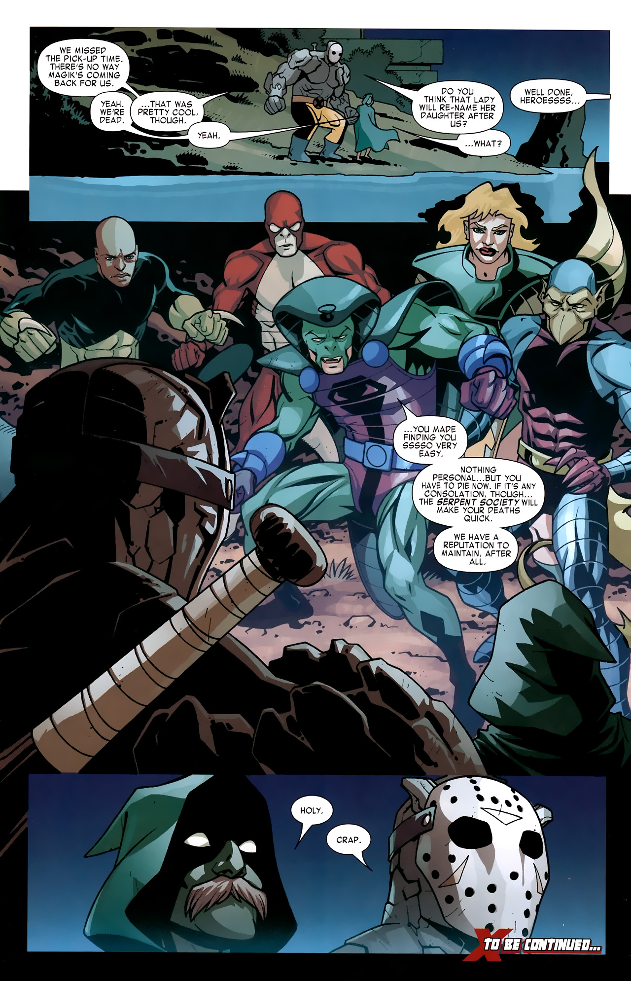 Read online X-Men: To Serve And Protect comic -  Issue #2 - 11