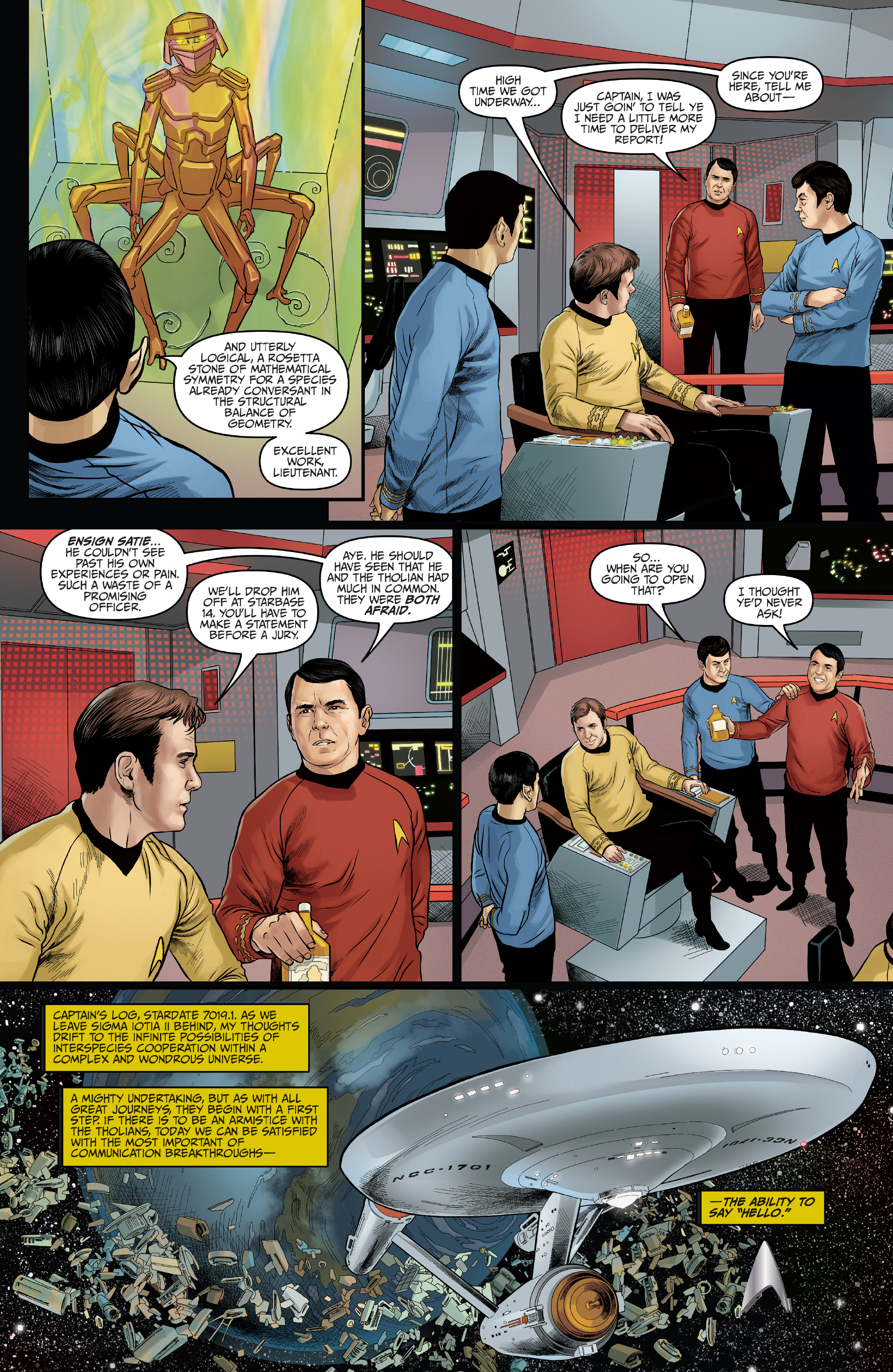 Read online Star Trek: Year Five comic -  Issue #4 - 21