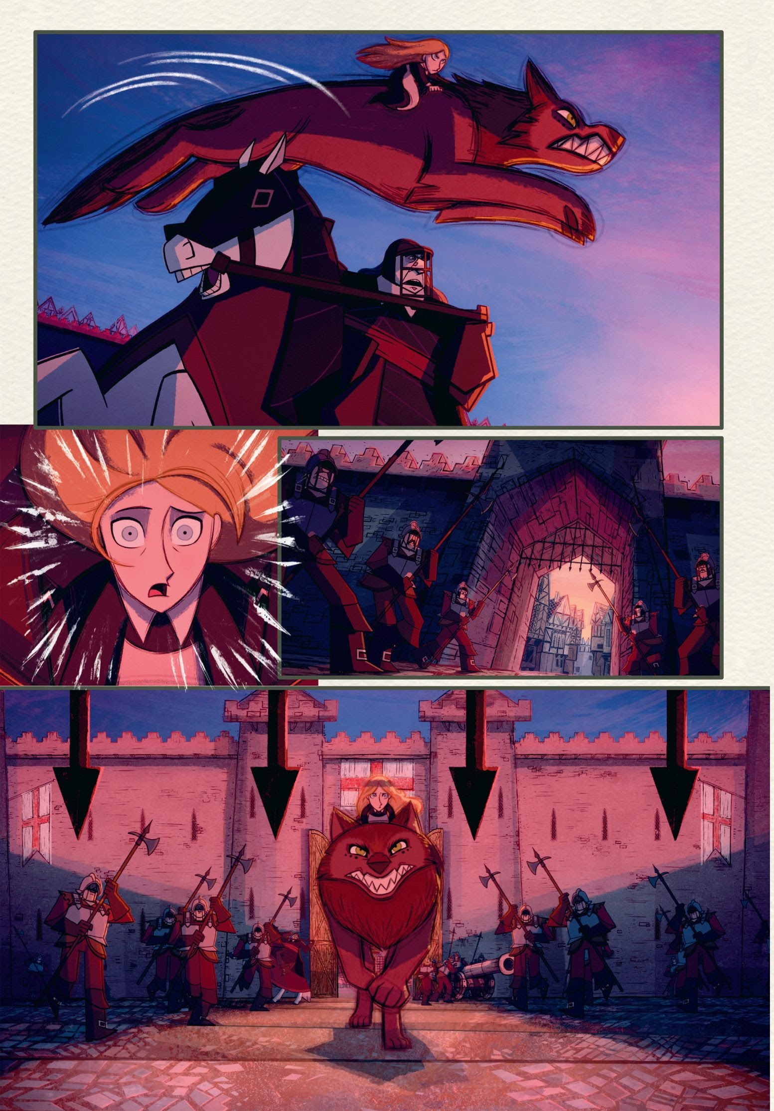 Read online Wolfwalkers: The Graphic Novel comic -  Issue # TPB (Part 3) - 13