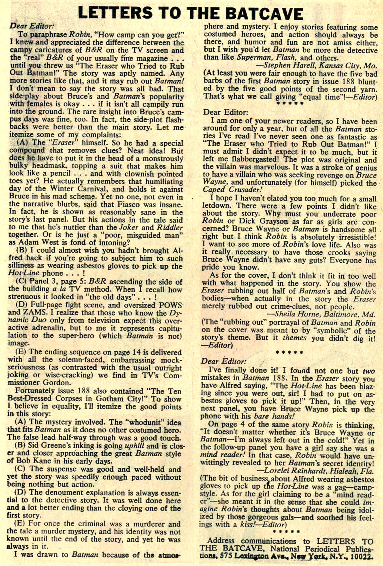 Read online Batman (1940) comic -  Issue #191 - 18