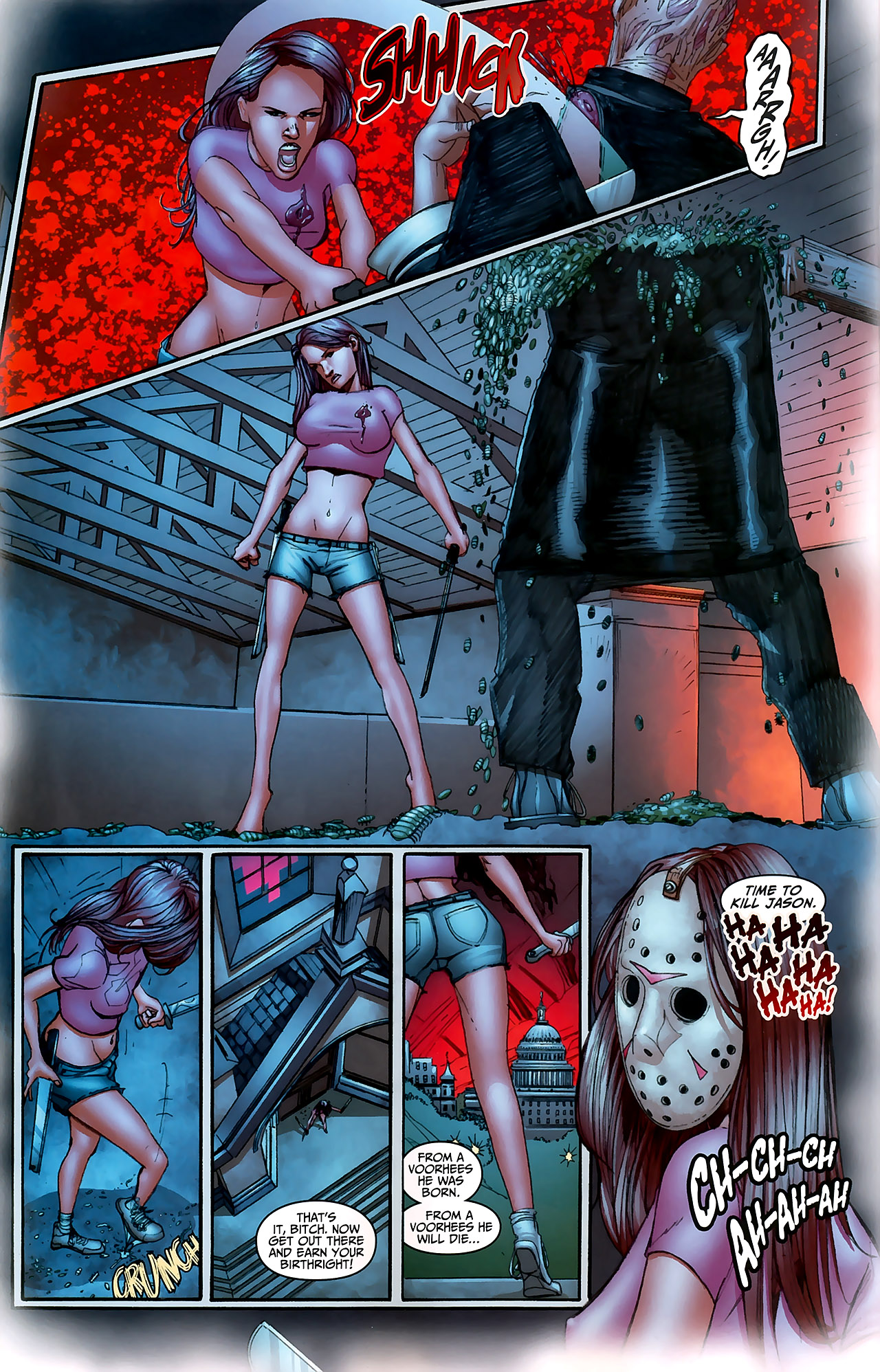 Read online Freddy vs. Jason vs. Ash: The Nightmare Warriors comic -  Issue #5 - 13