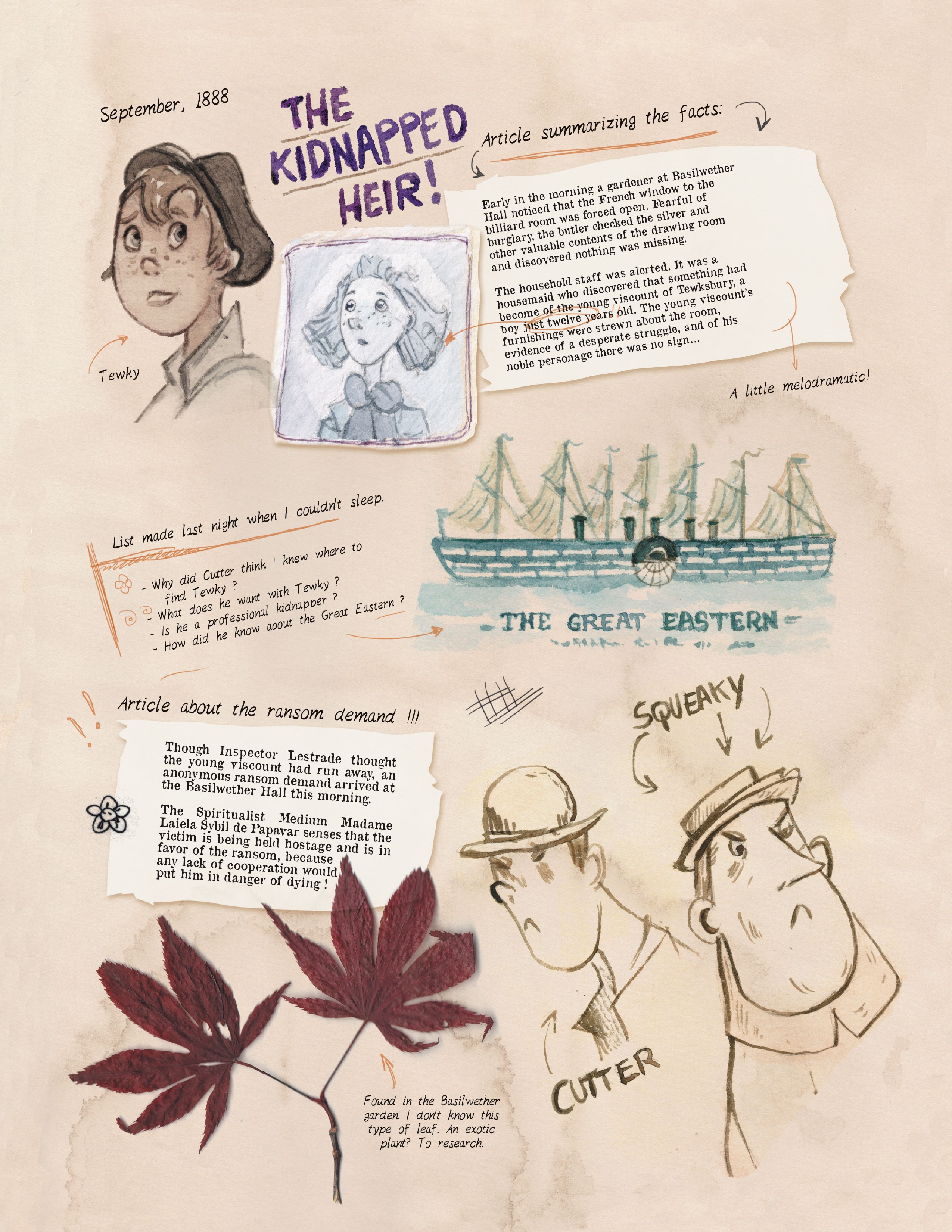 Read online An Enola Holmes Mystery comic -  Issue #1 - 65