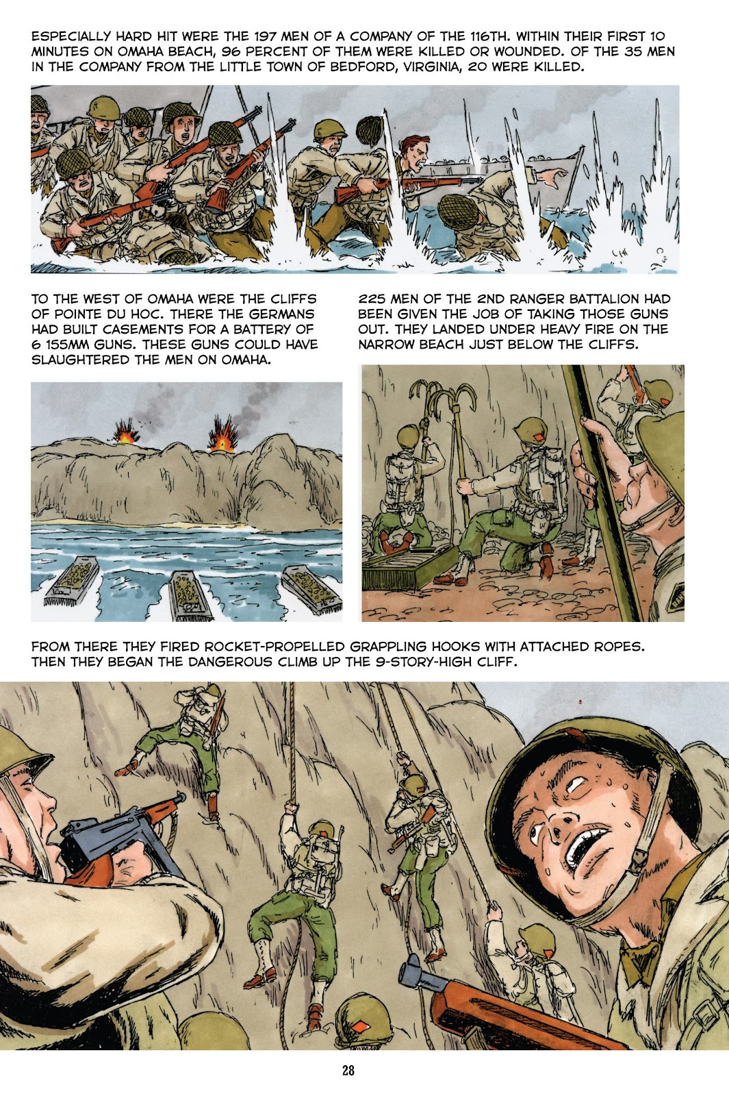 Normandy: A Graphic History of D-Day, the Allied Invasion of Hitler's Fortress Europe issue TPB - Page 29