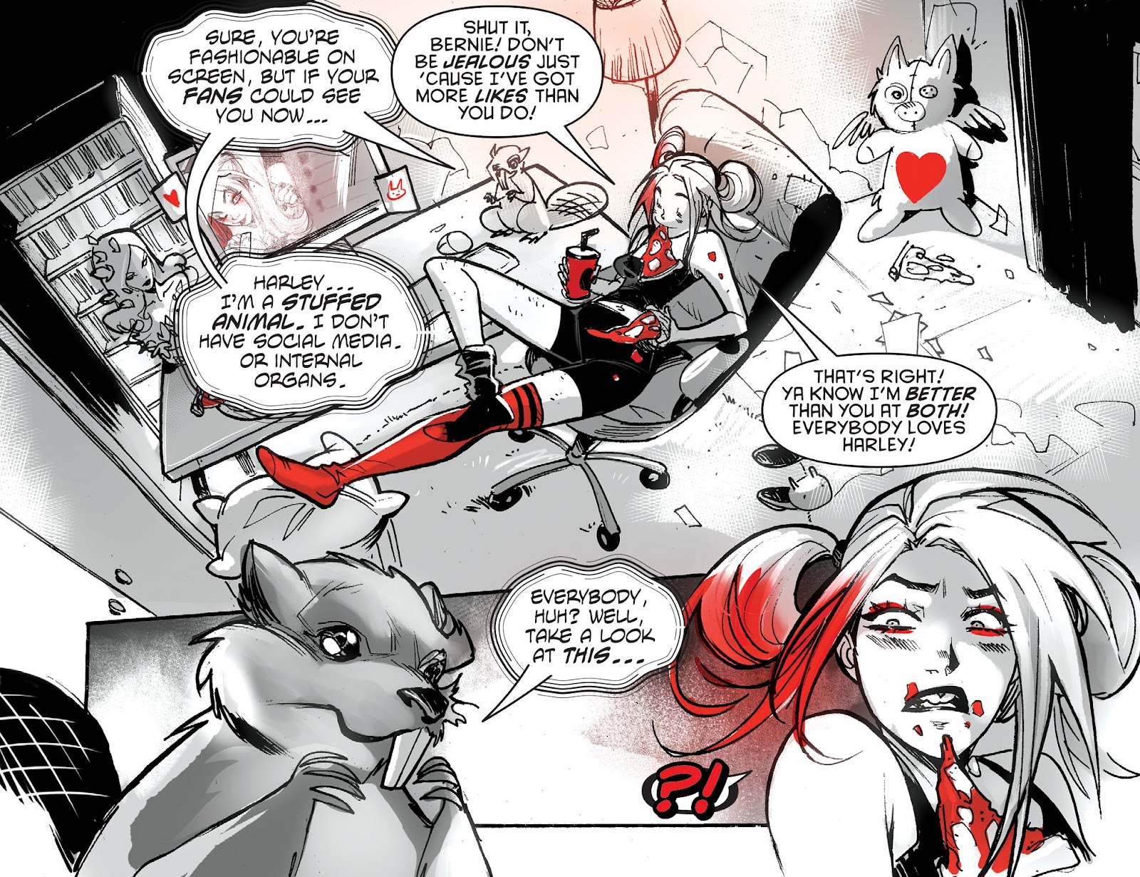 Harley Quinn Black + White + Red issue 2 - Page 5