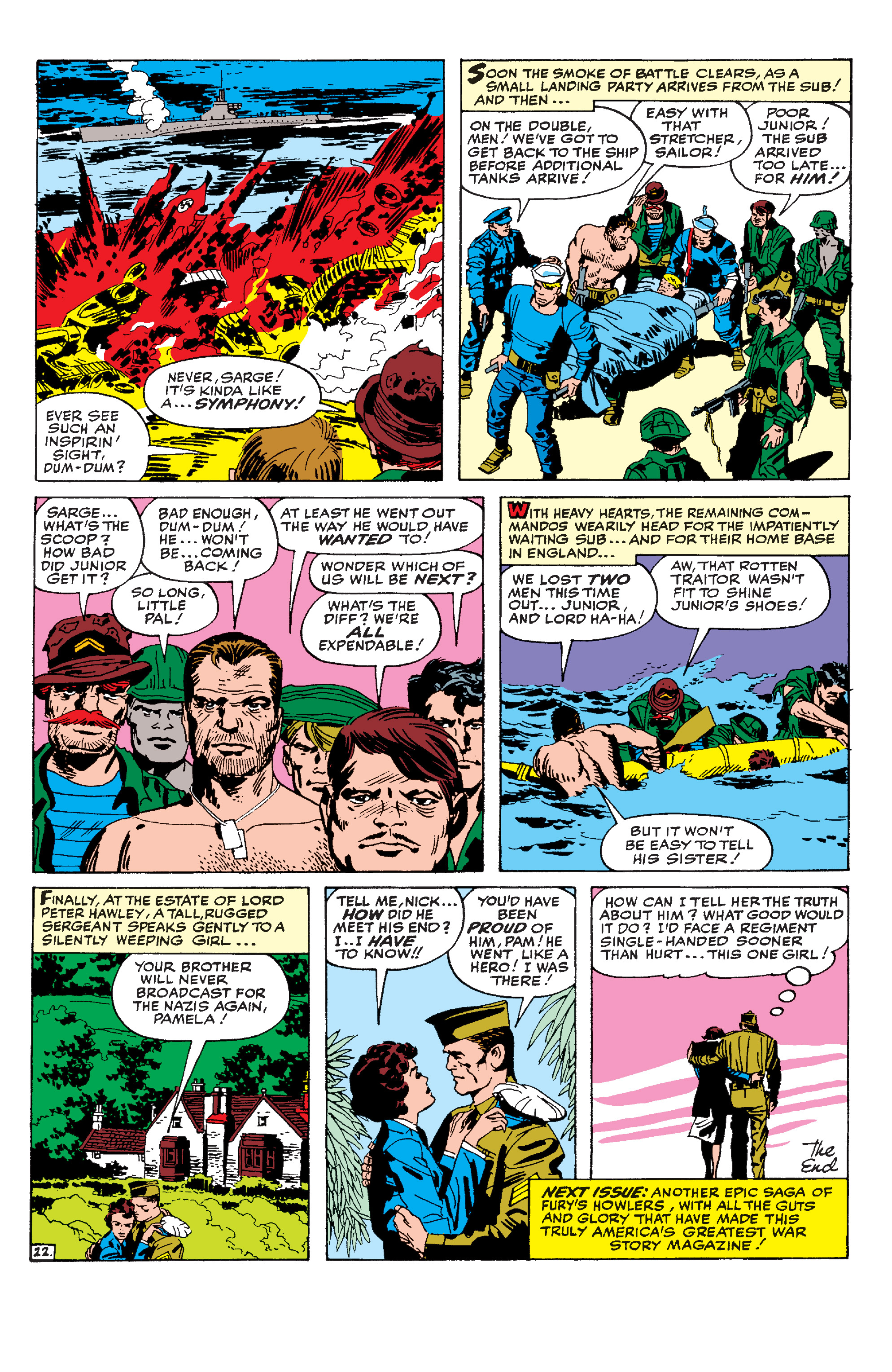 Read online Sgt. Fury Epic Collection: The Howling Commandos comic -  Issue # TPB 1 (Part 2) - 1