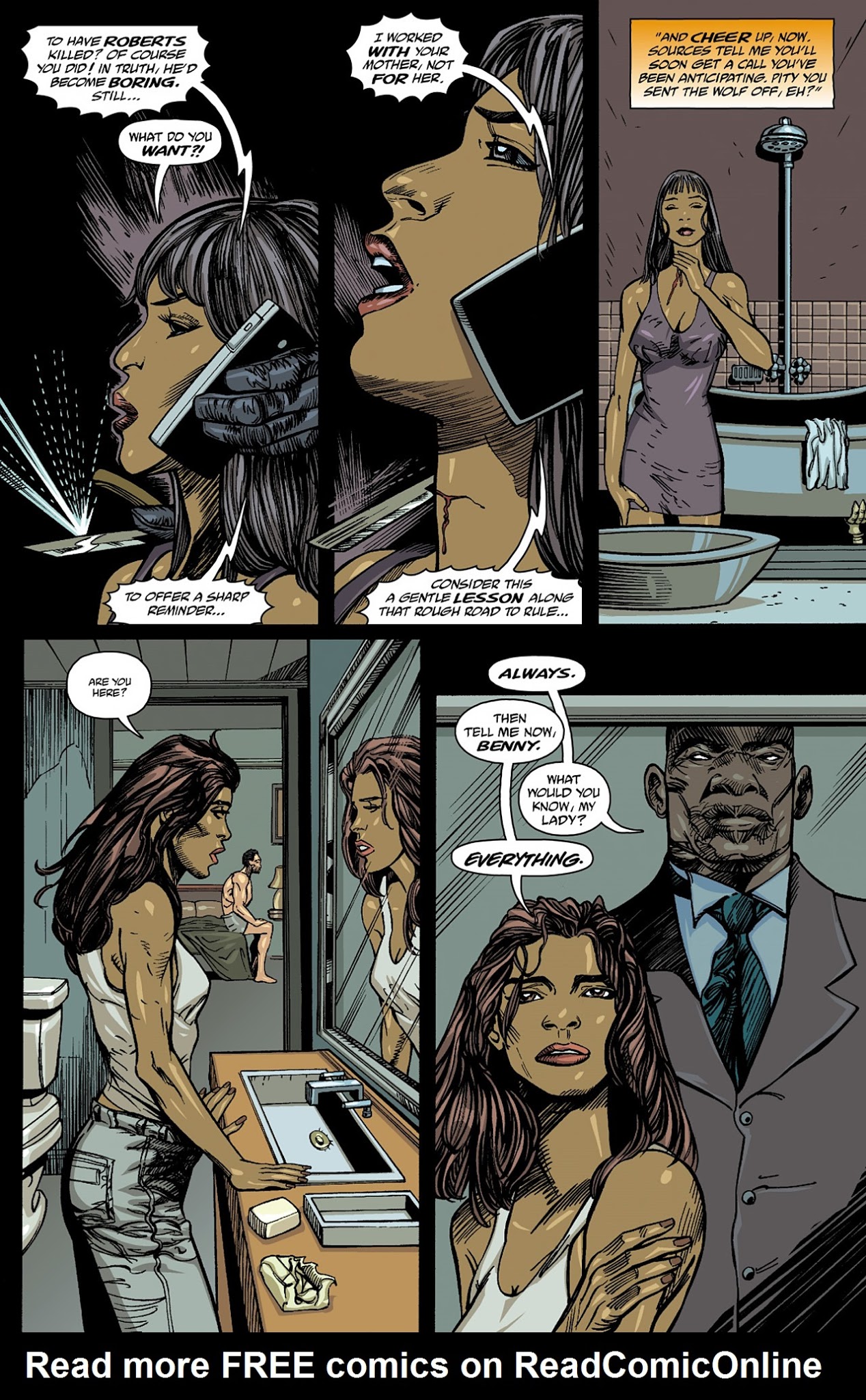 Read online Dominique Laveau: Voodoo Child comic -  Issue #3 - 14