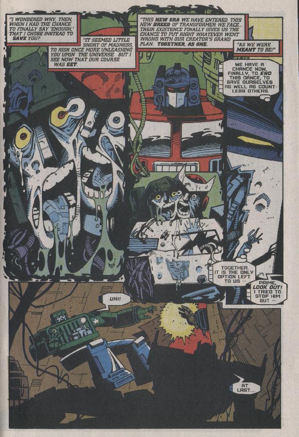 Read online Transformers: Generation 2 comic -  Issue #7 - 21