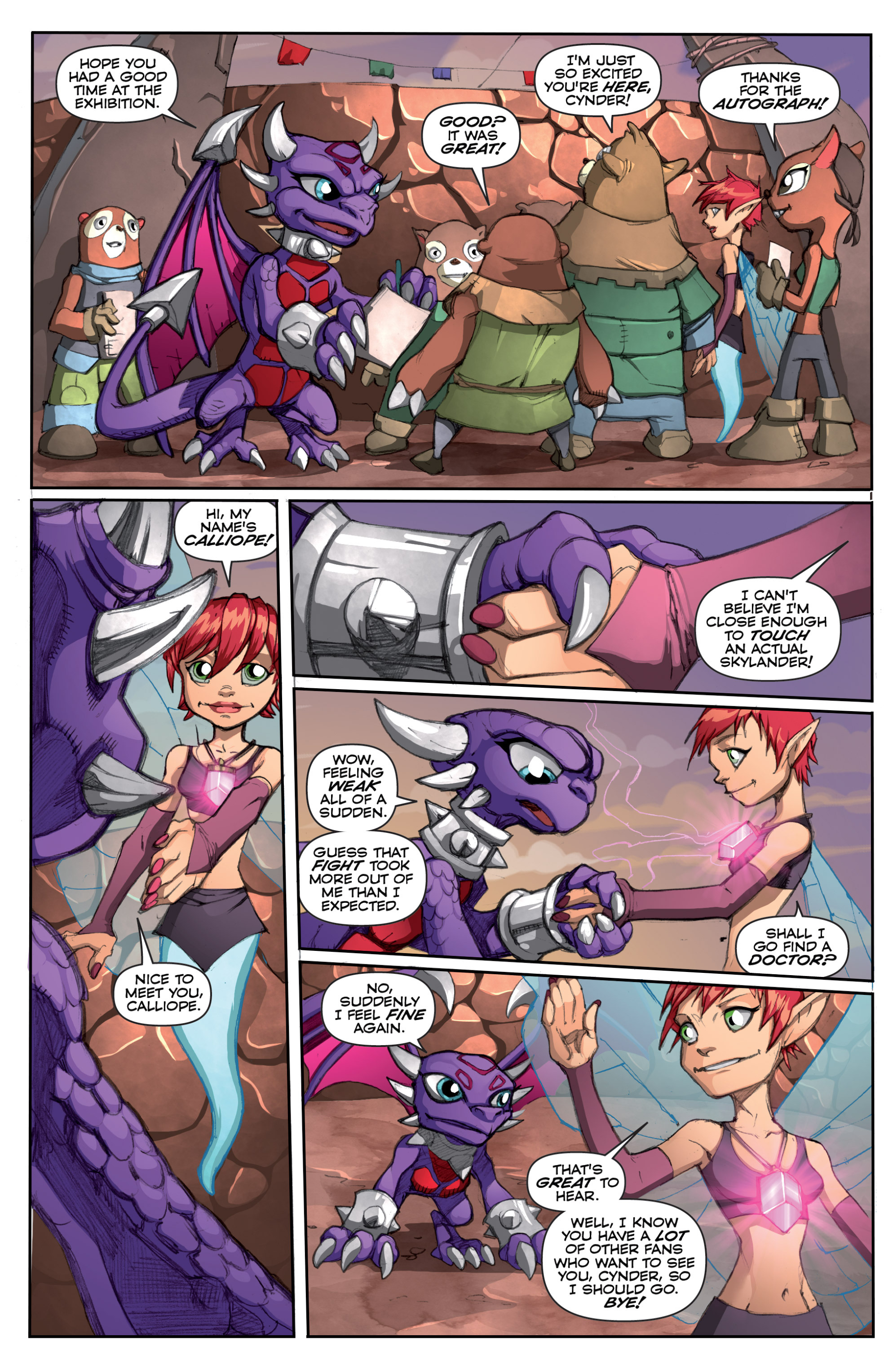 Read online Skylanders comic -  Issue #6 - 21