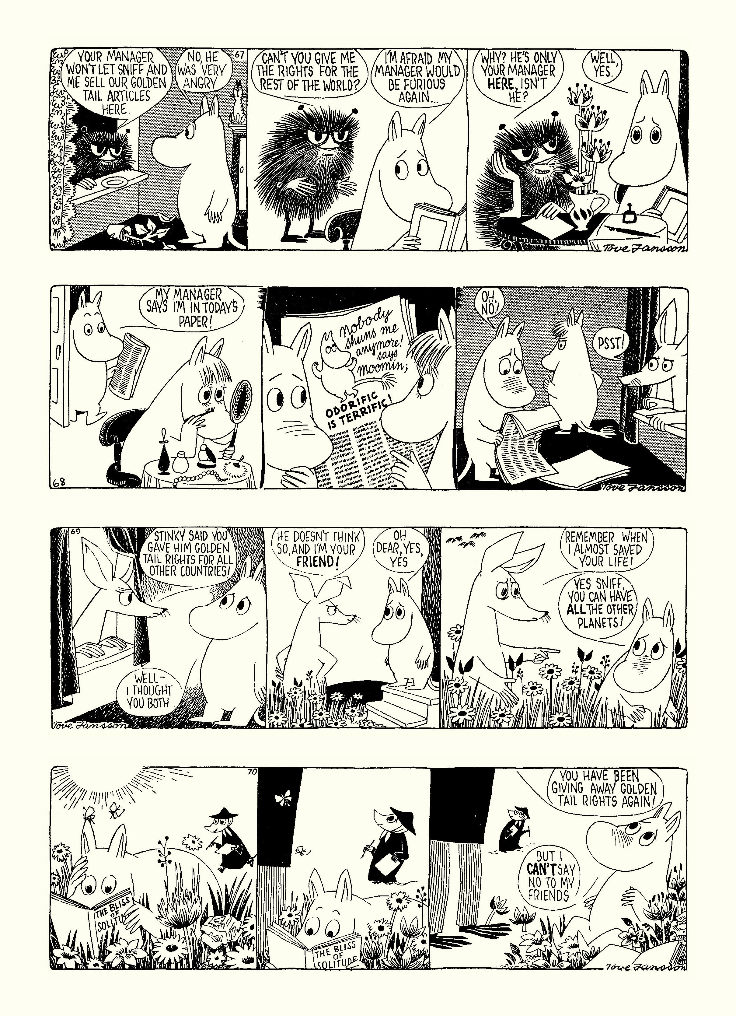 Read online Moomin: The Complete Tove Jansson Comic Strip comic -  Issue # TPB 4 - 96
