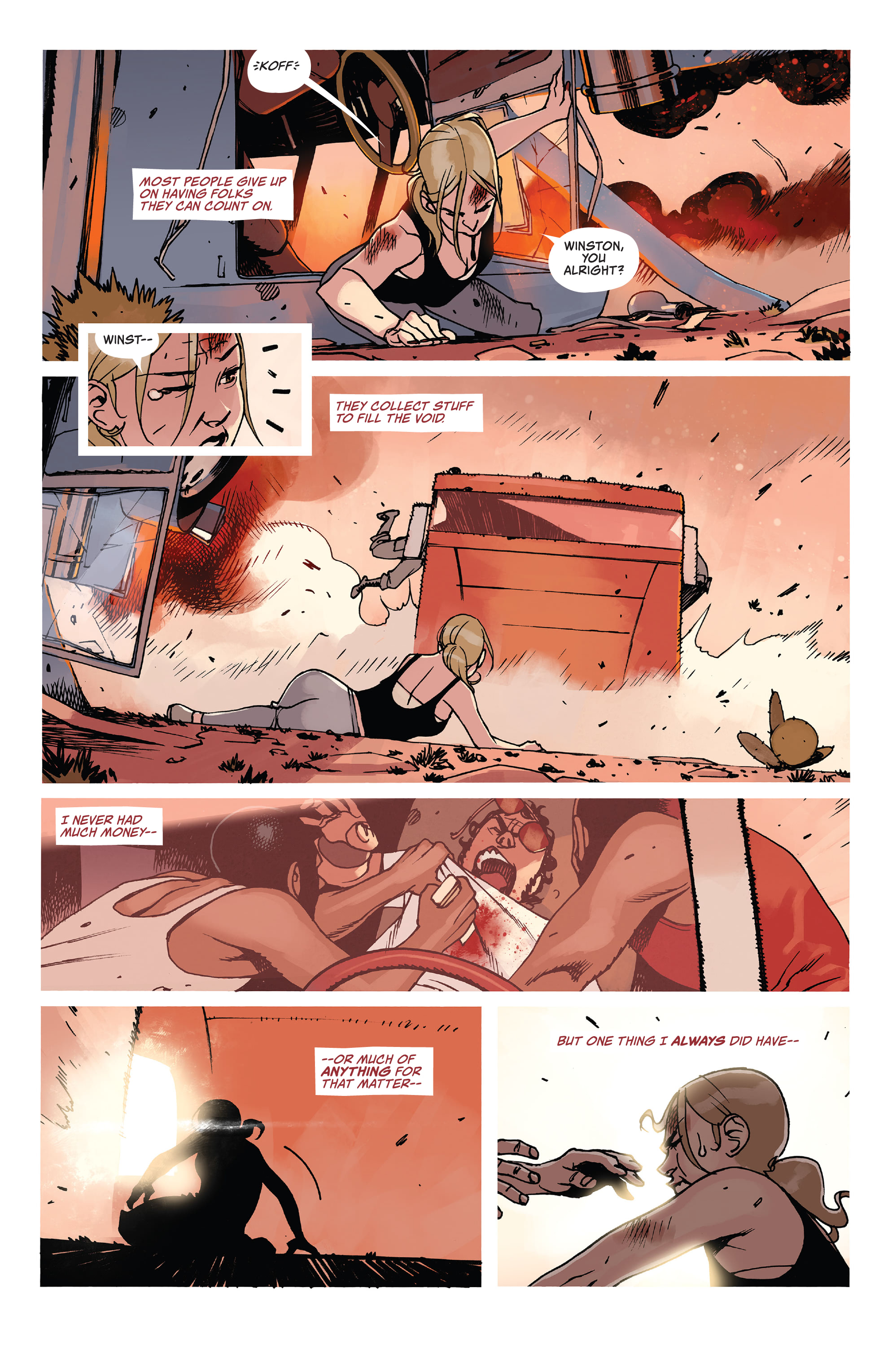 Read online Death Or Glory comic -  Issue #9 - 17