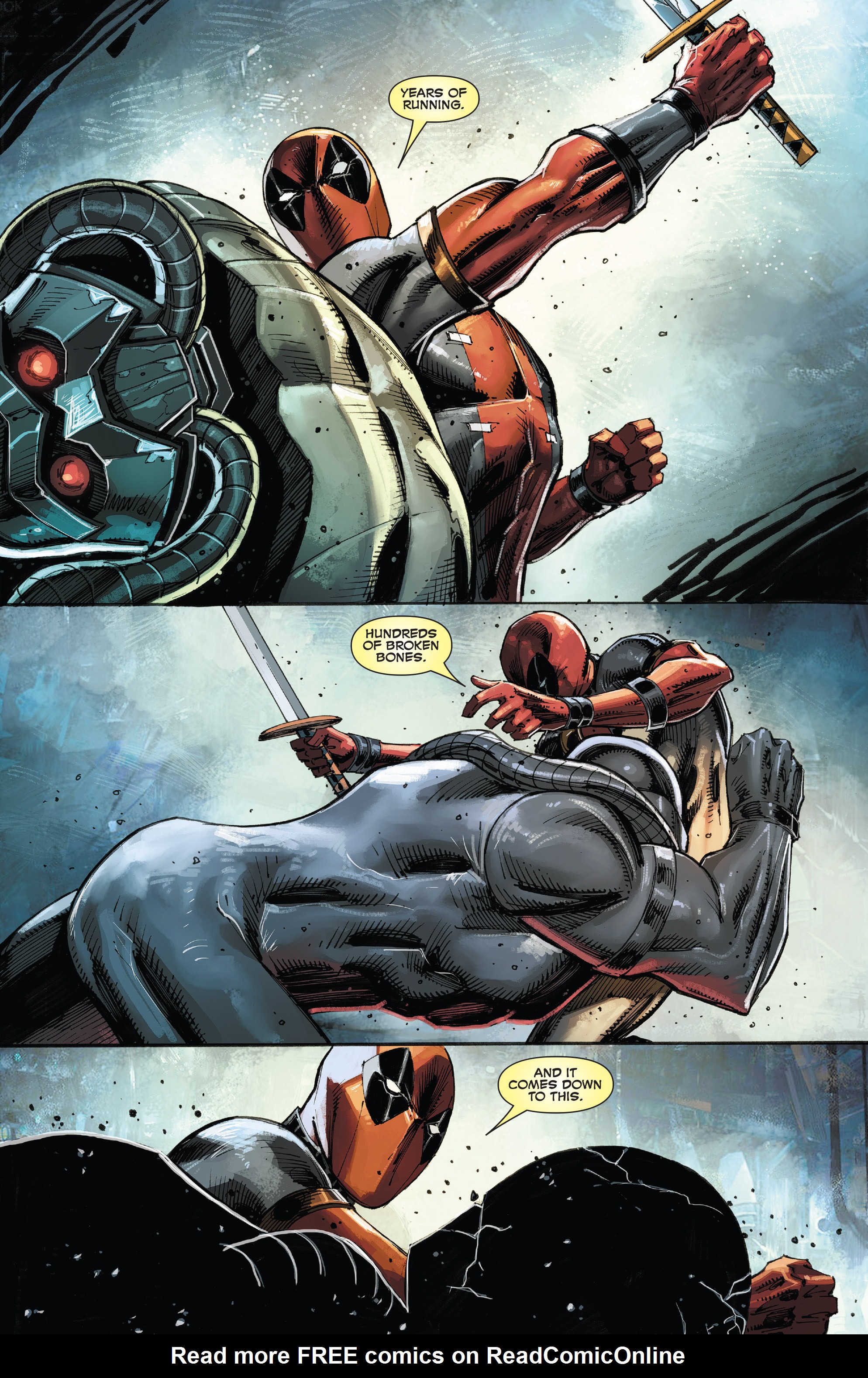 Read online Deadpool: Bad Blood comic -  Issue # Full - 52