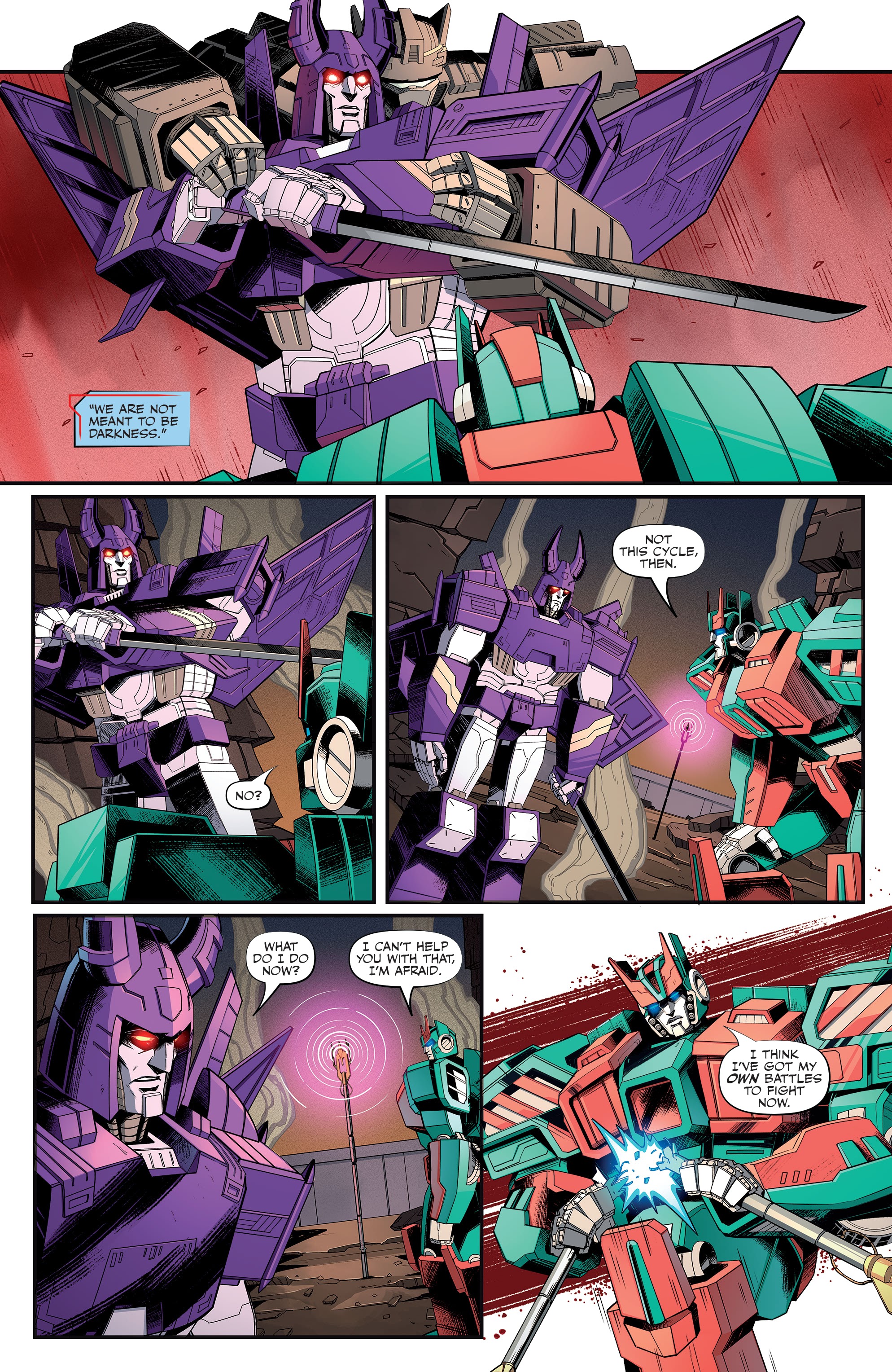 Read online Transformers (2019) comic -  Issue #30 - 20