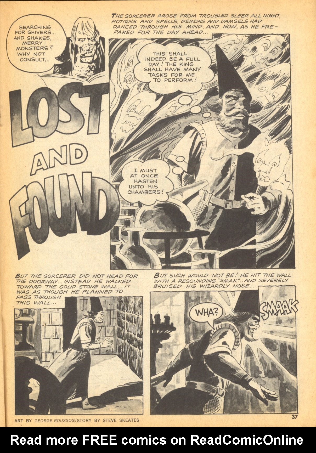 Read online Creepy (1964) comic -  Issue #40 - 37