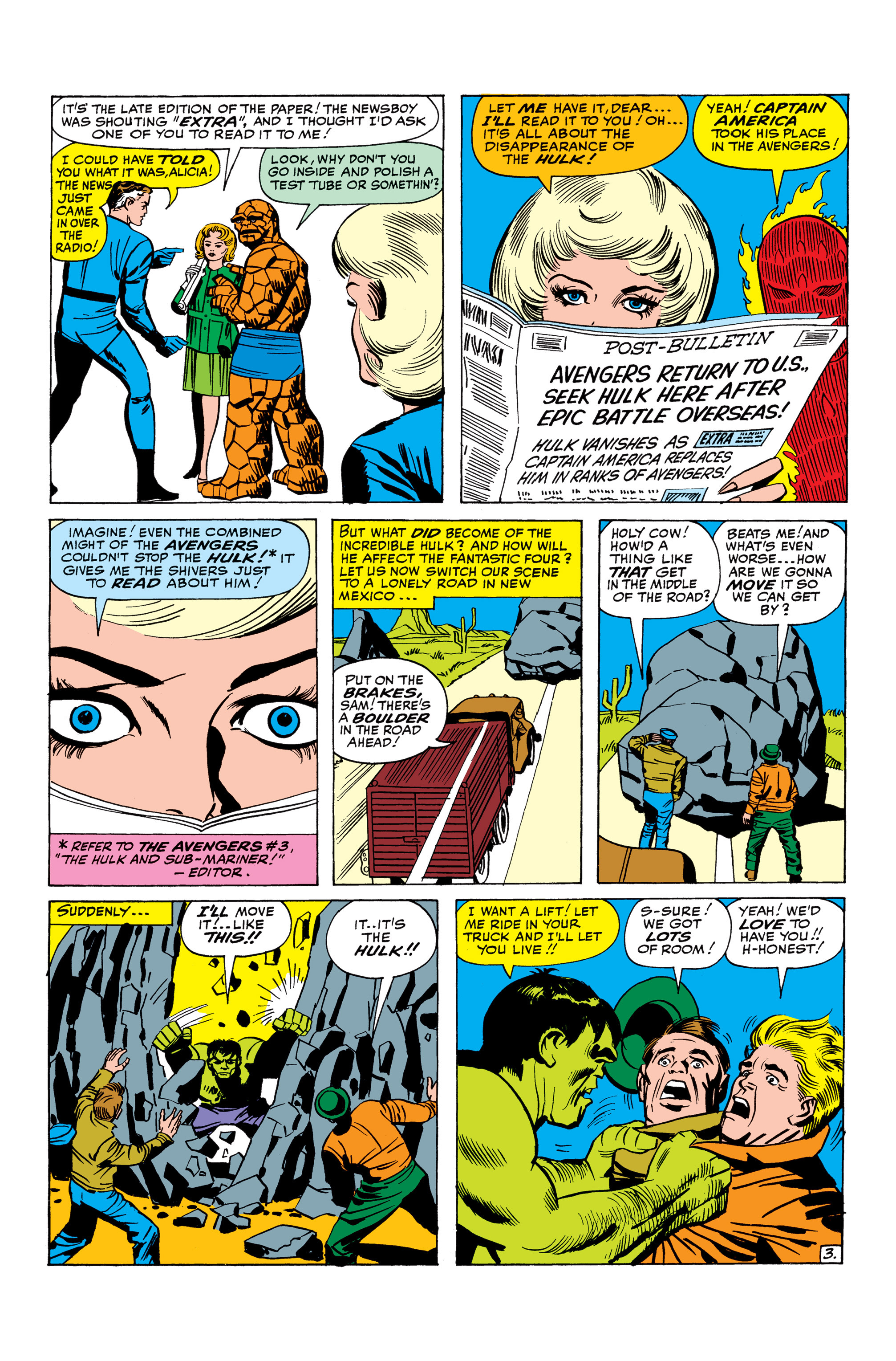 Read online Marvel Masterworks: The Fantastic Four comic -  Issue # TPB 3 (Part 1) - 100