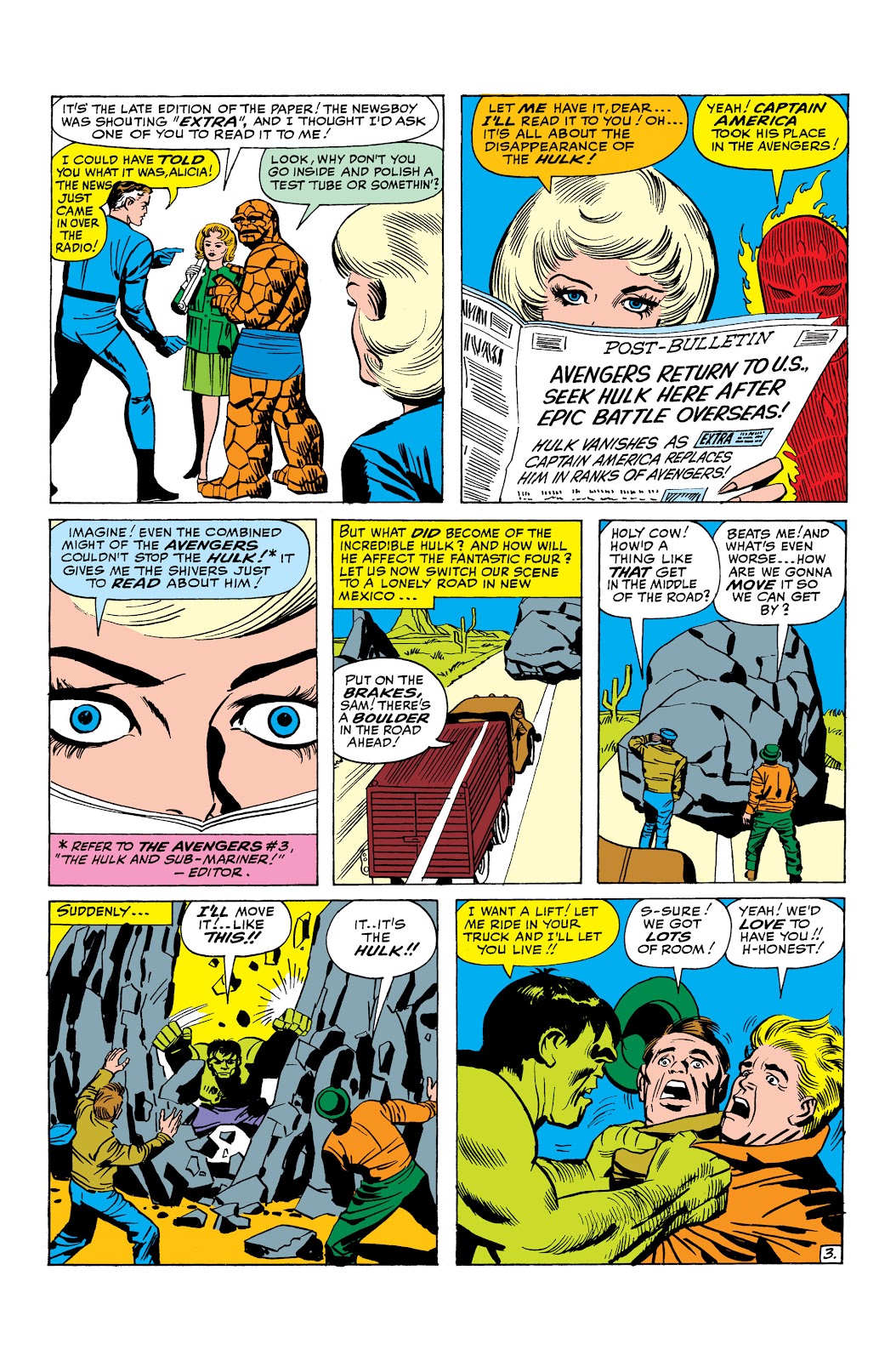 Read online Marvel Masterworks: The Fantastic Four comic - Issue # TPB 3 (Part 1) - 100