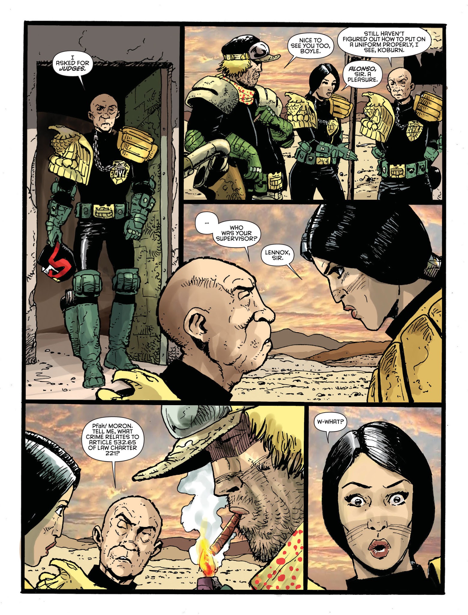 Read online Judge Dredd Megazine (Vol. 5) comic -  Issue #392 - 43