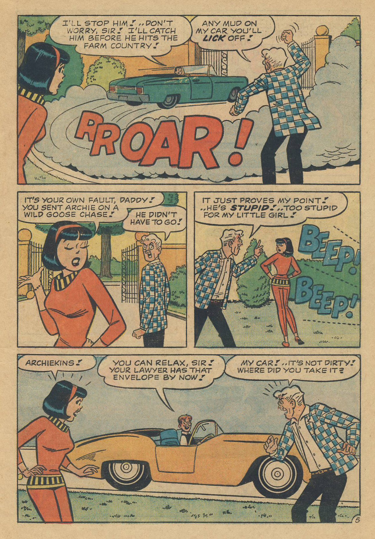Read online Archie (1960) comic -  Issue #170 - 17