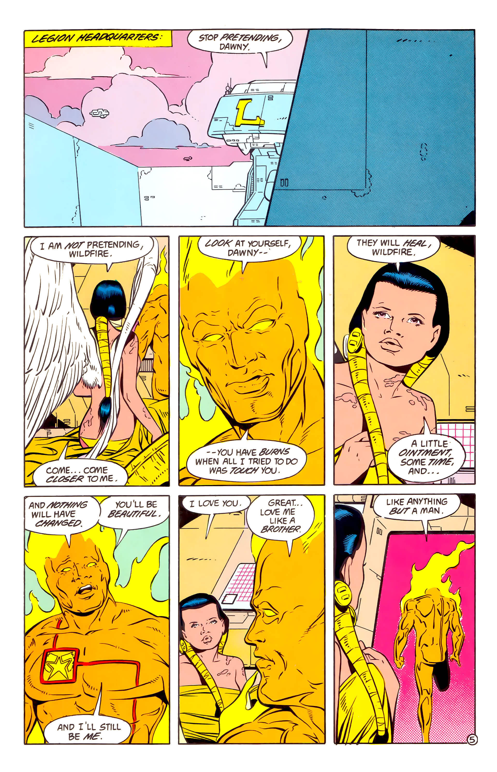 Legion of Super-Heroes (1984) 58 Page 5