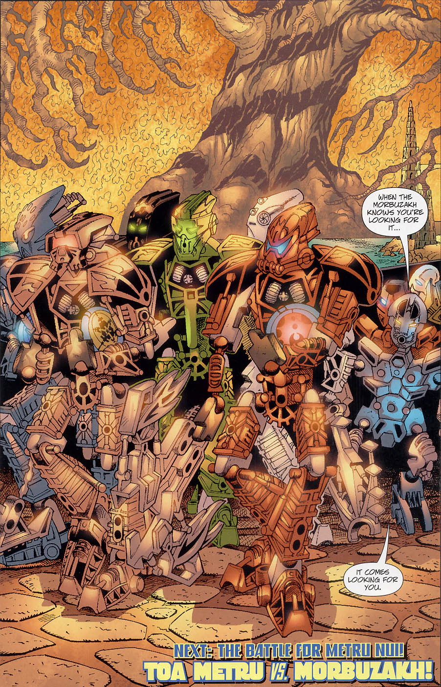 Read online Bionicle comic -  Issue #17 - 16