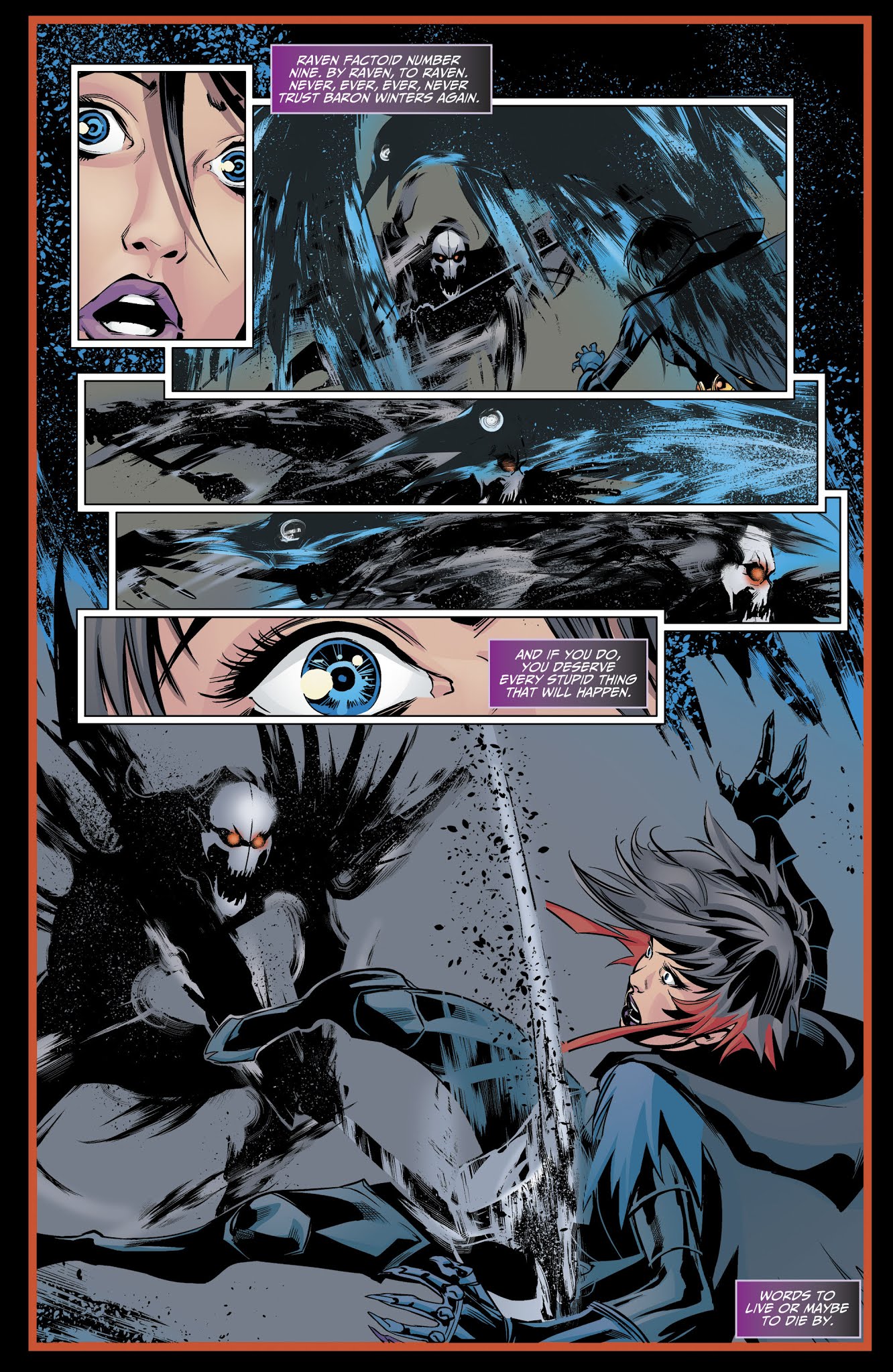 Read online Raven: Daughter of Darkness comic -  Issue #9 - 7