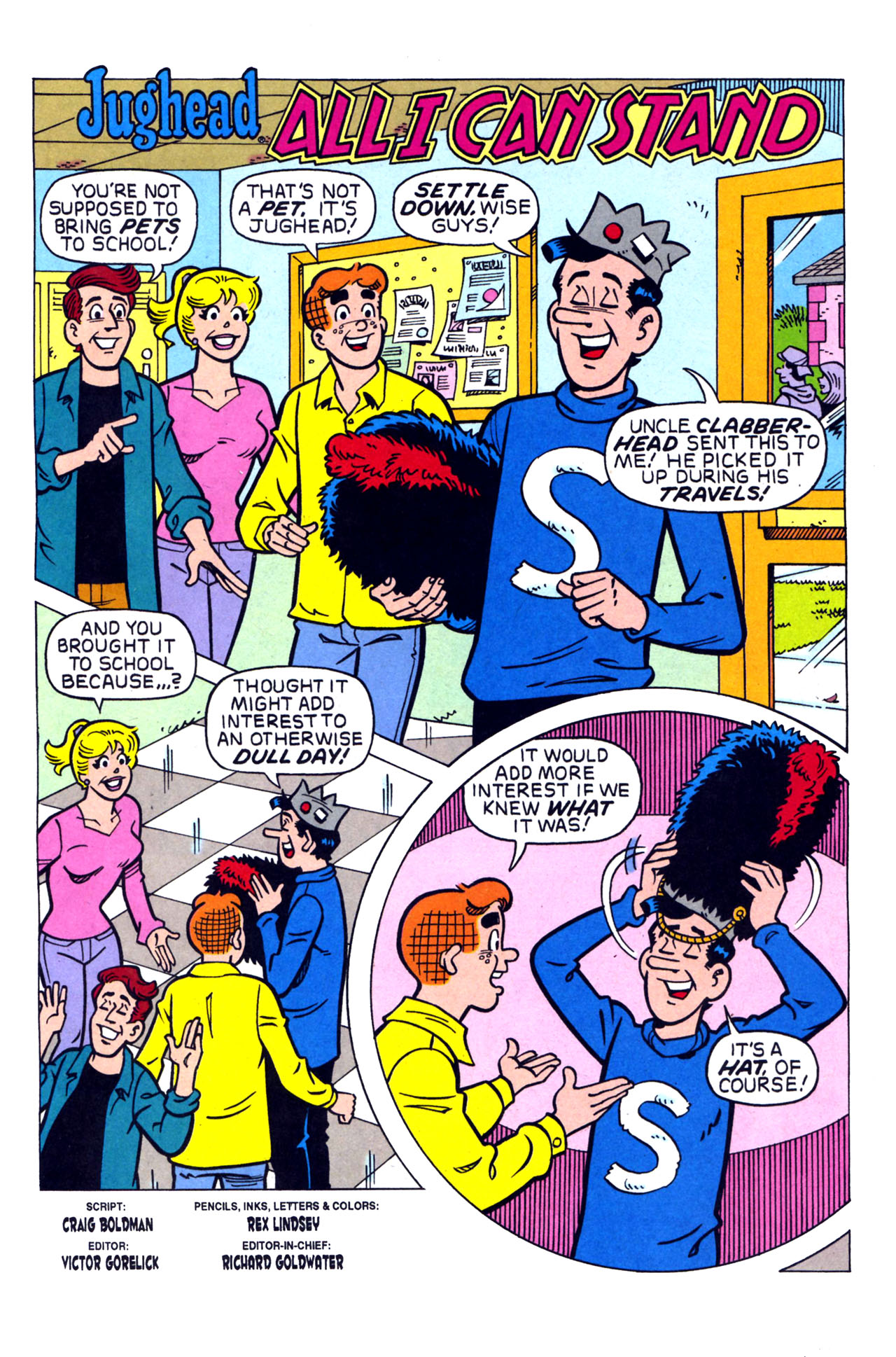 Read online Archie's Pal Jughead Comics comic -  Issue #185 - 2
