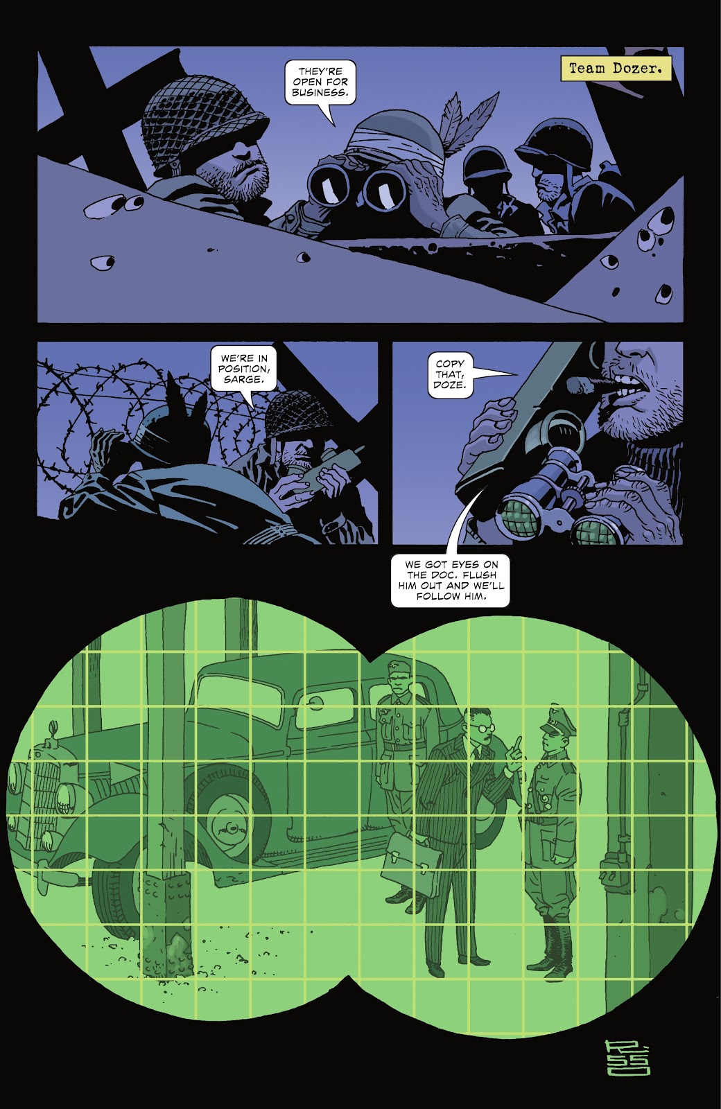 DC Horror Presents: Sgt. Rock vs. The Army of the Dead issue 3 - Page 9