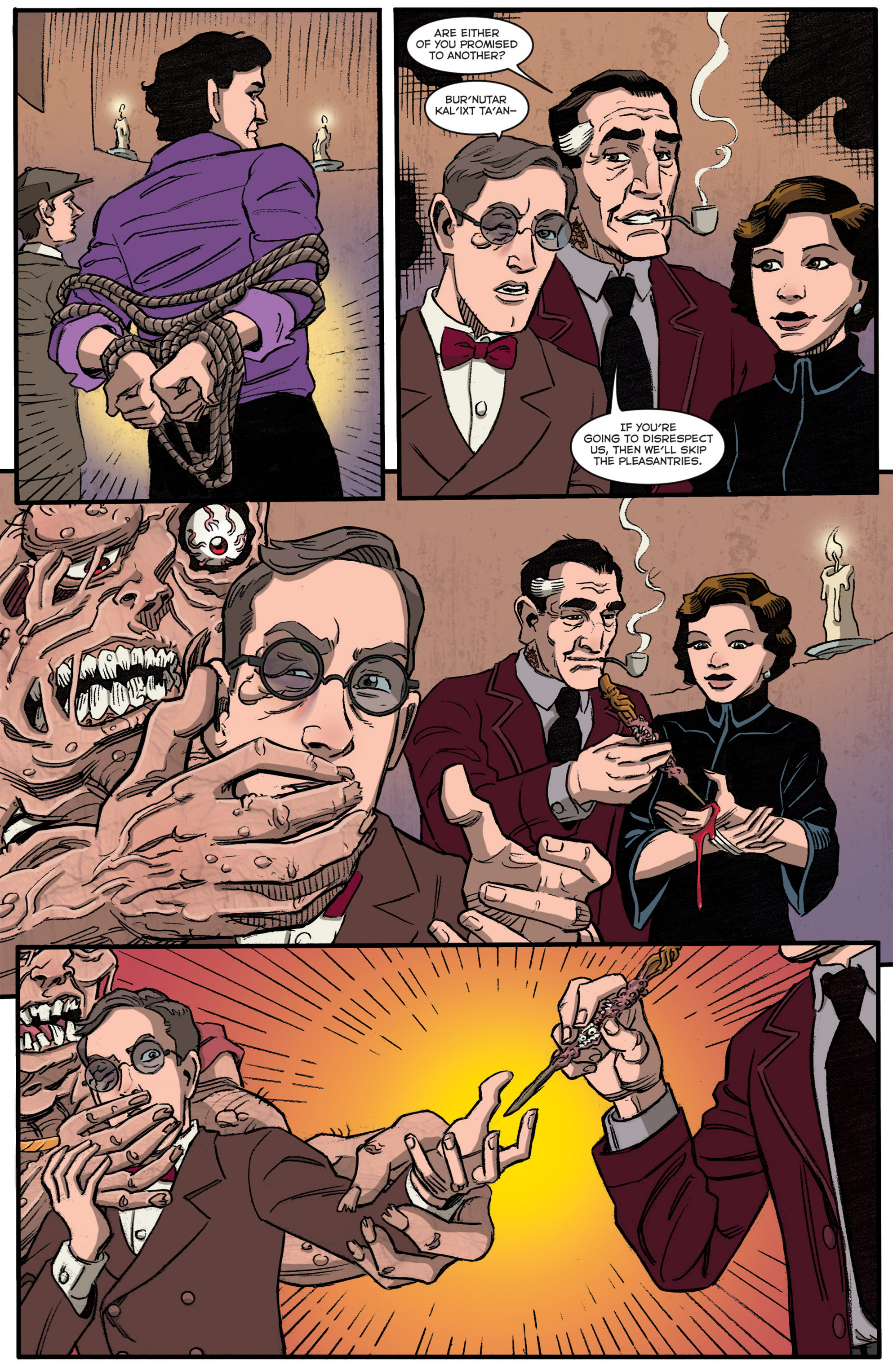 Read online Herald: Lovecraft and Tesla comic -  Issue #9 - 15