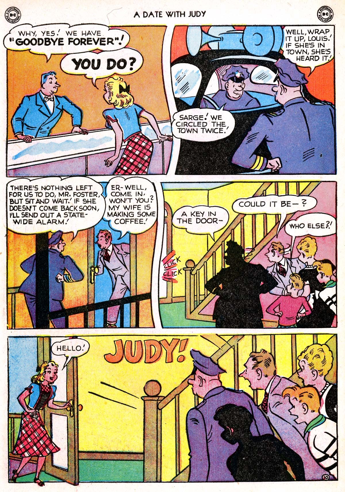 Read online A Date with Judy comic -  Issue #9 - 48