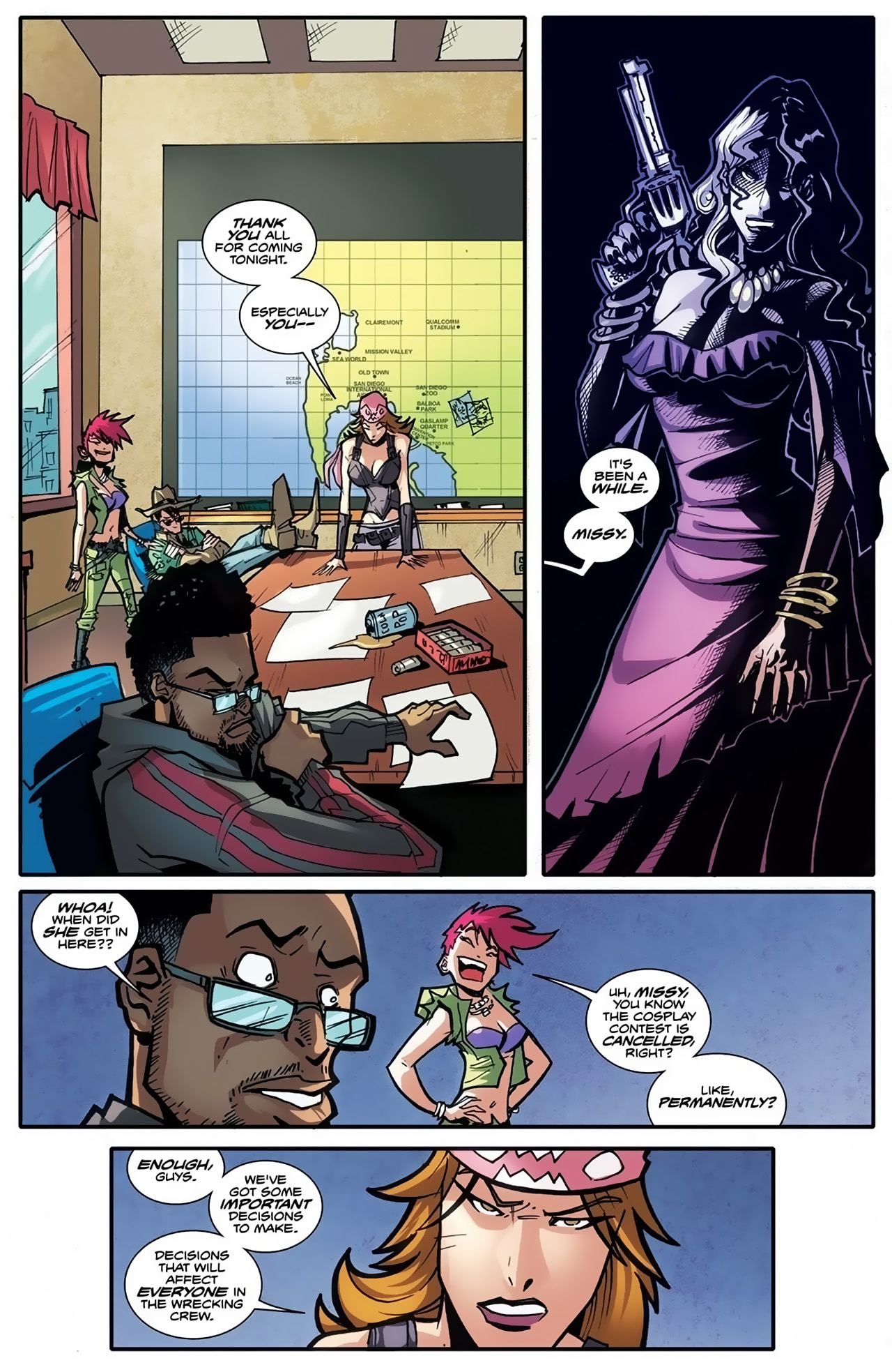 Read online Fanboys vs. Zombies comic -  Issue #5 - 17