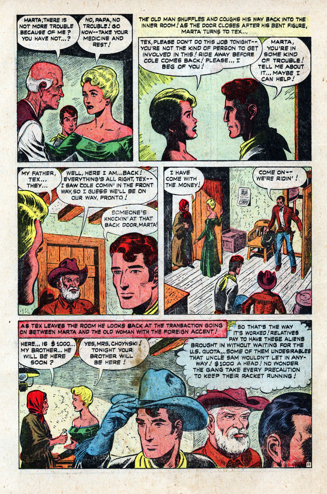 Read online Tex Taylor comic -  Issue #9 - 13