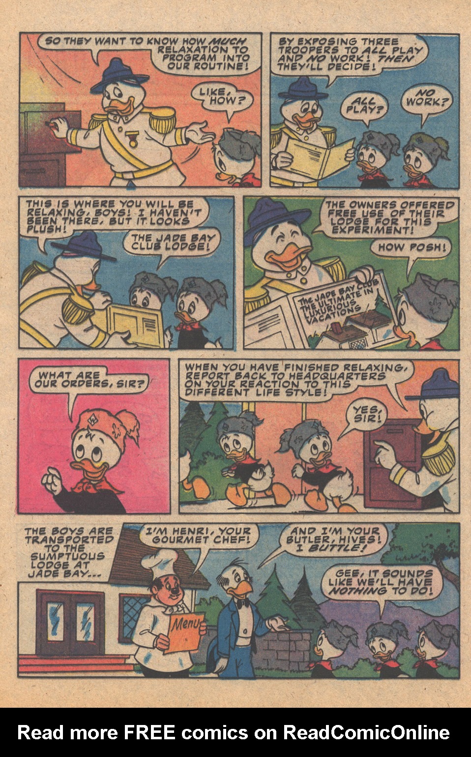 Read online Huey, Dewey, and Louie Junior Woodchucks comic -  Issue #75 - 16