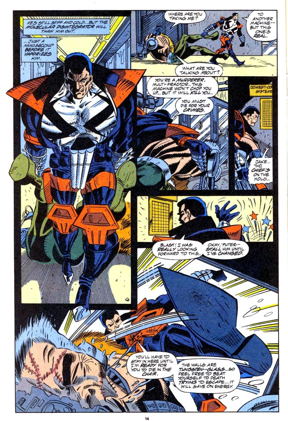 Read online Punisher 2099 comic -  Issue #11 - 11