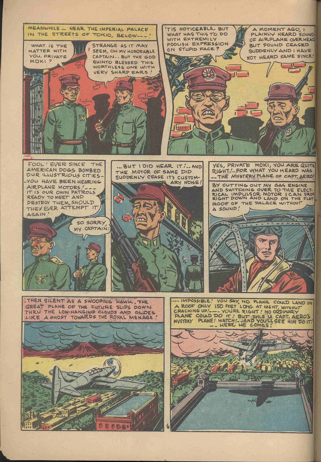 Captain Aero Comics issue 11 - Page 8