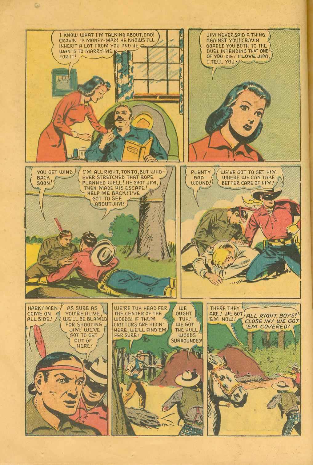 Read online The Lone Ranger (1948) comic -  Issue #28 - 34