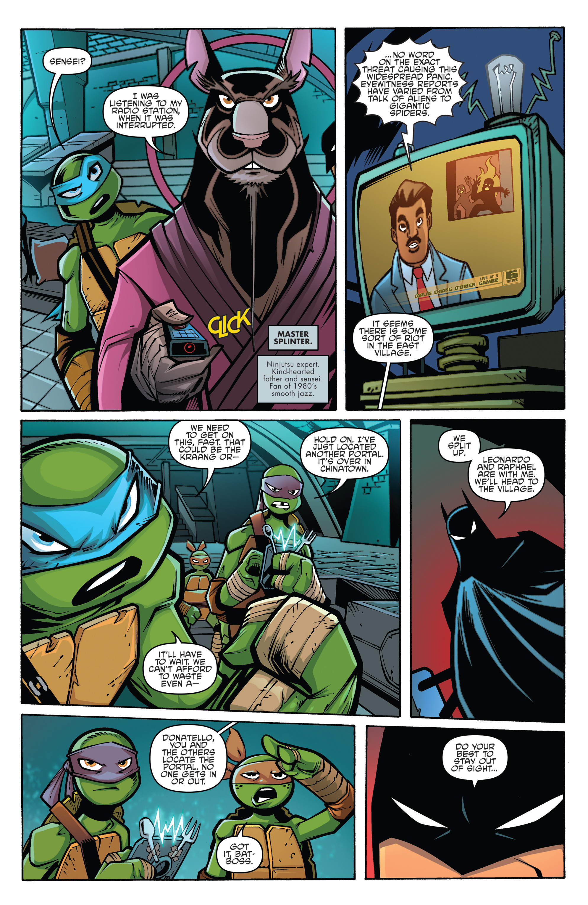 Read online Batman/Teenage Mutant Ninja Turtles Adventure comic -  Issue #3 - 18
