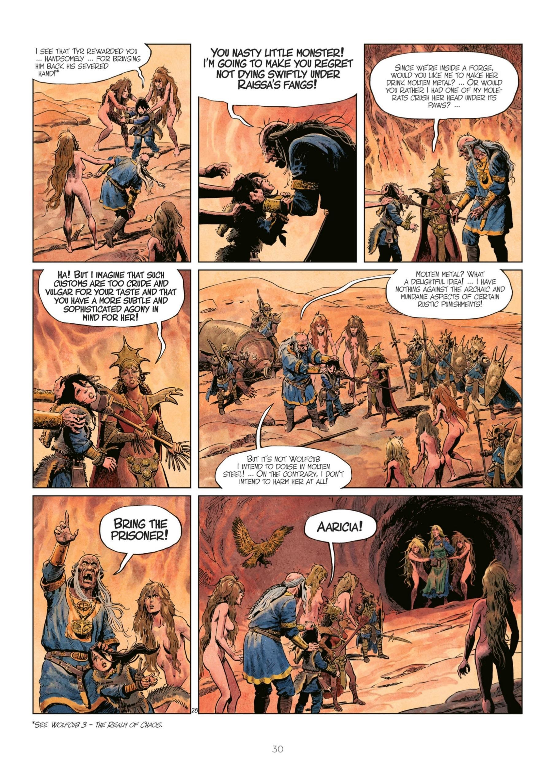 Read online The World of Thorgal: Wolfcub comic -  Issue #7 - 32