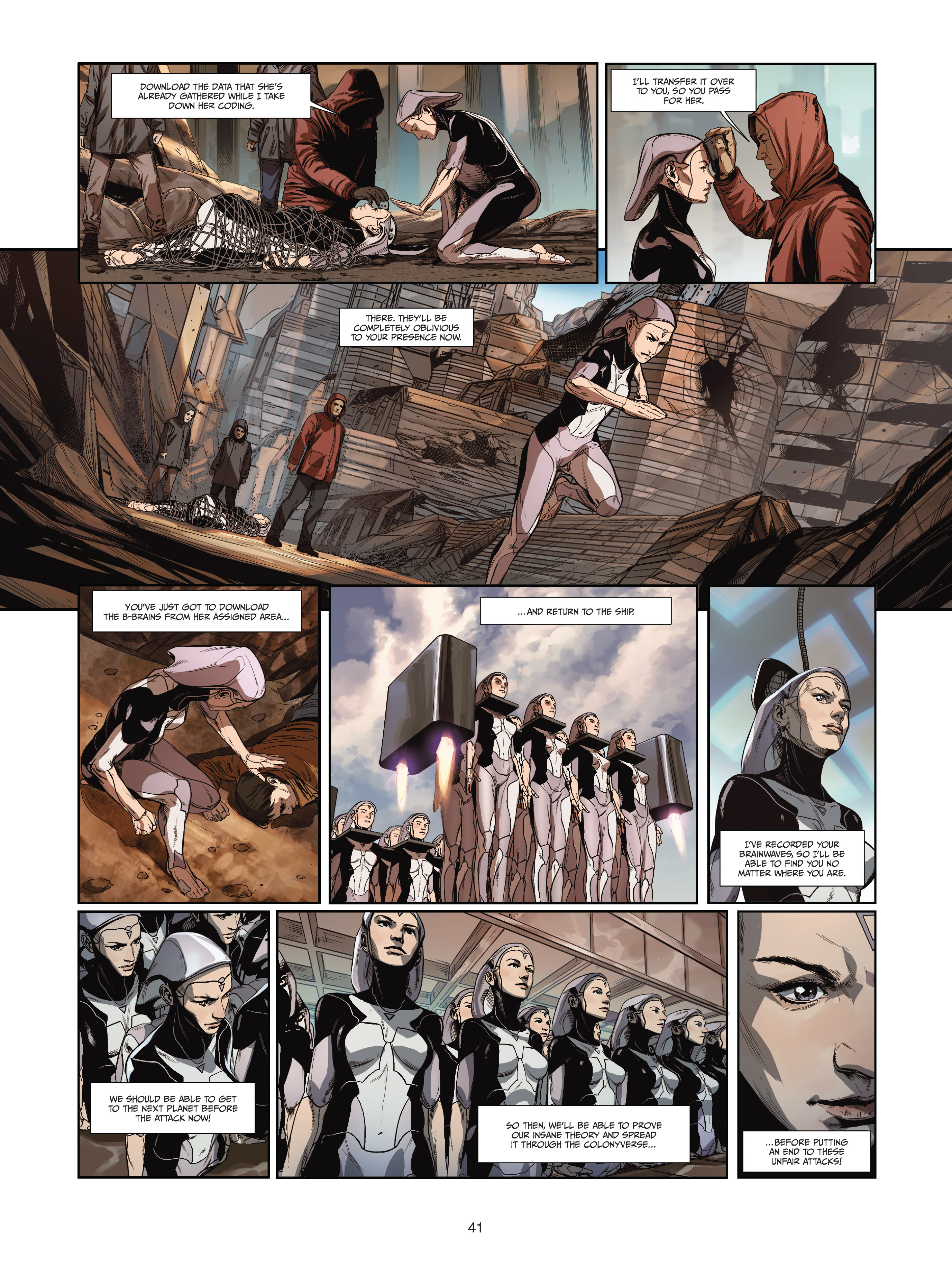 Read online Androïds comic -  Issue #7 - 39