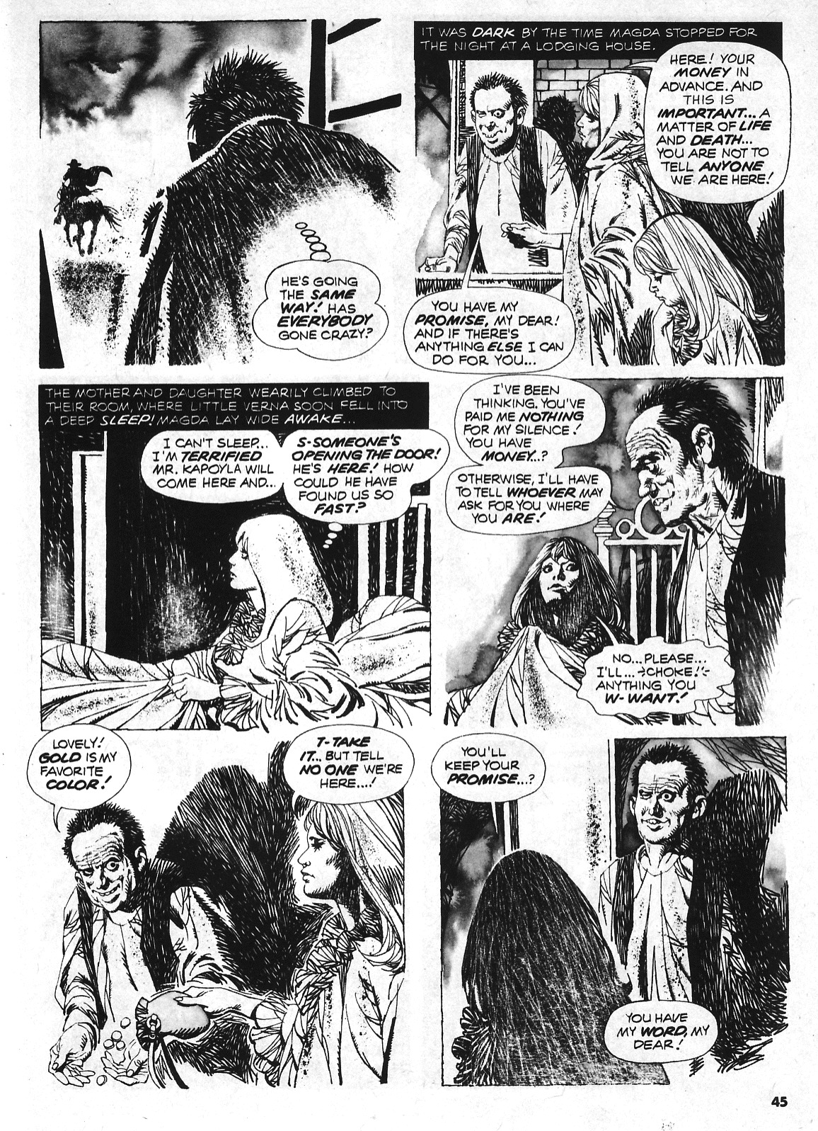 Read online Vampirella (1969) comic -  Issue #35 - 45